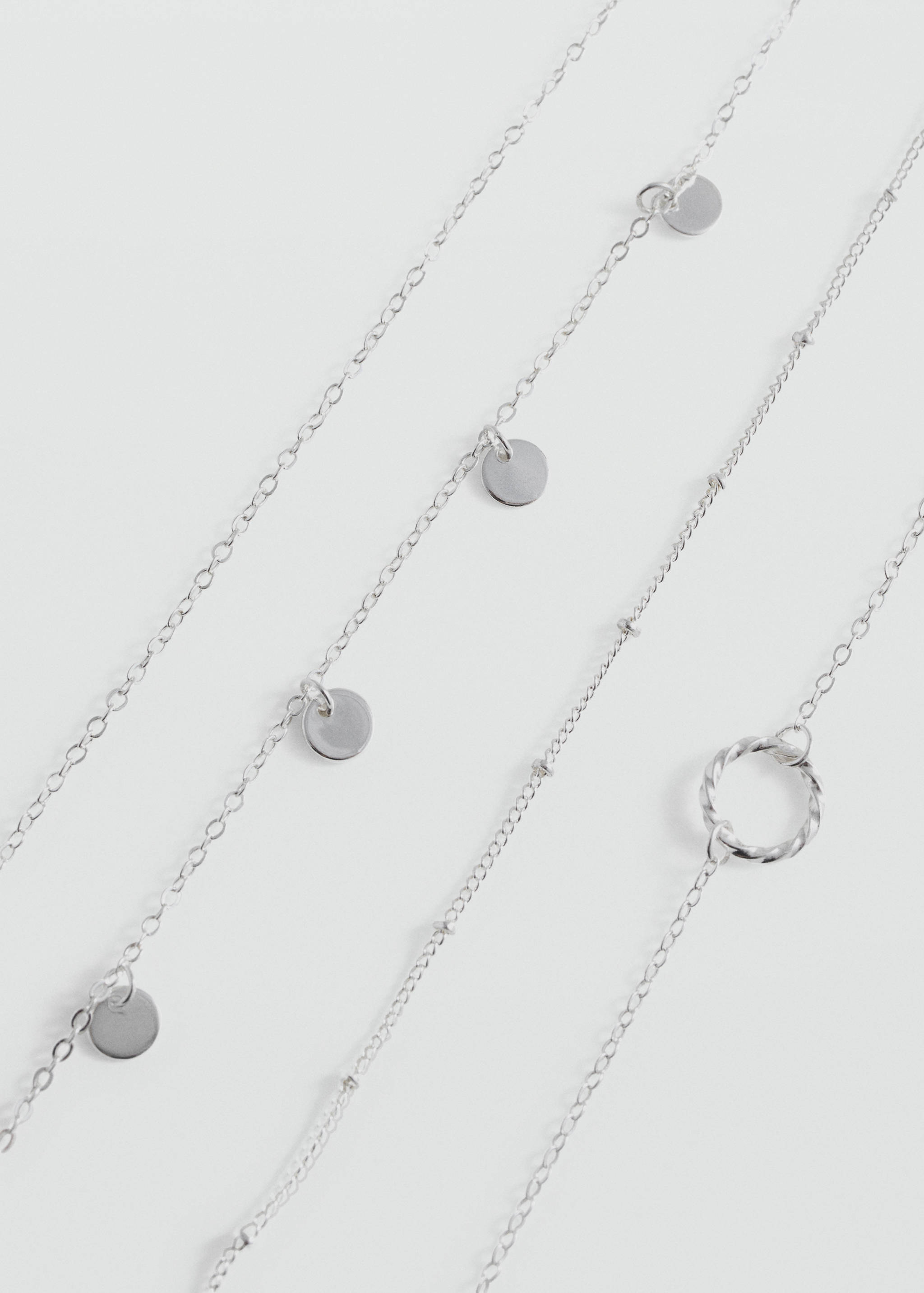 Pack of 4 bracelets - Medium plane