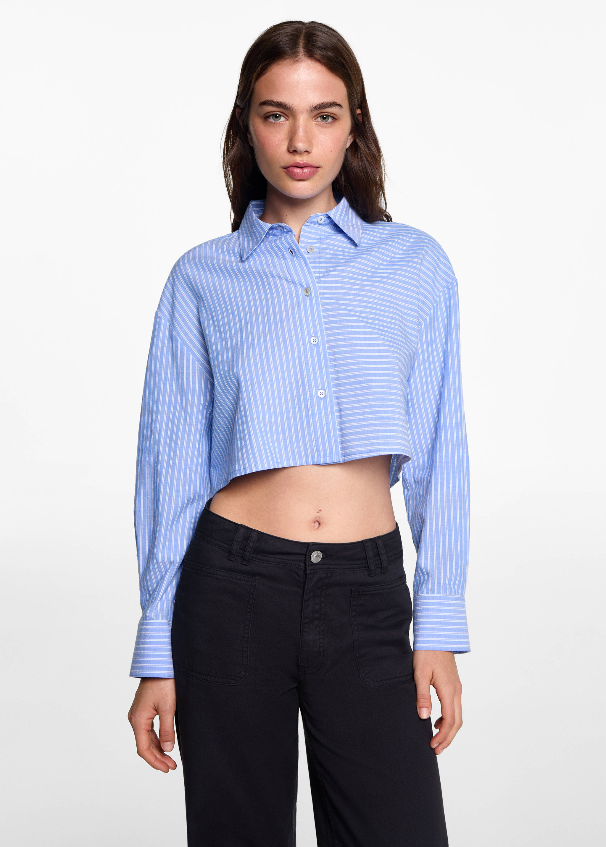 Pockets straight trousers - Details of the article 1