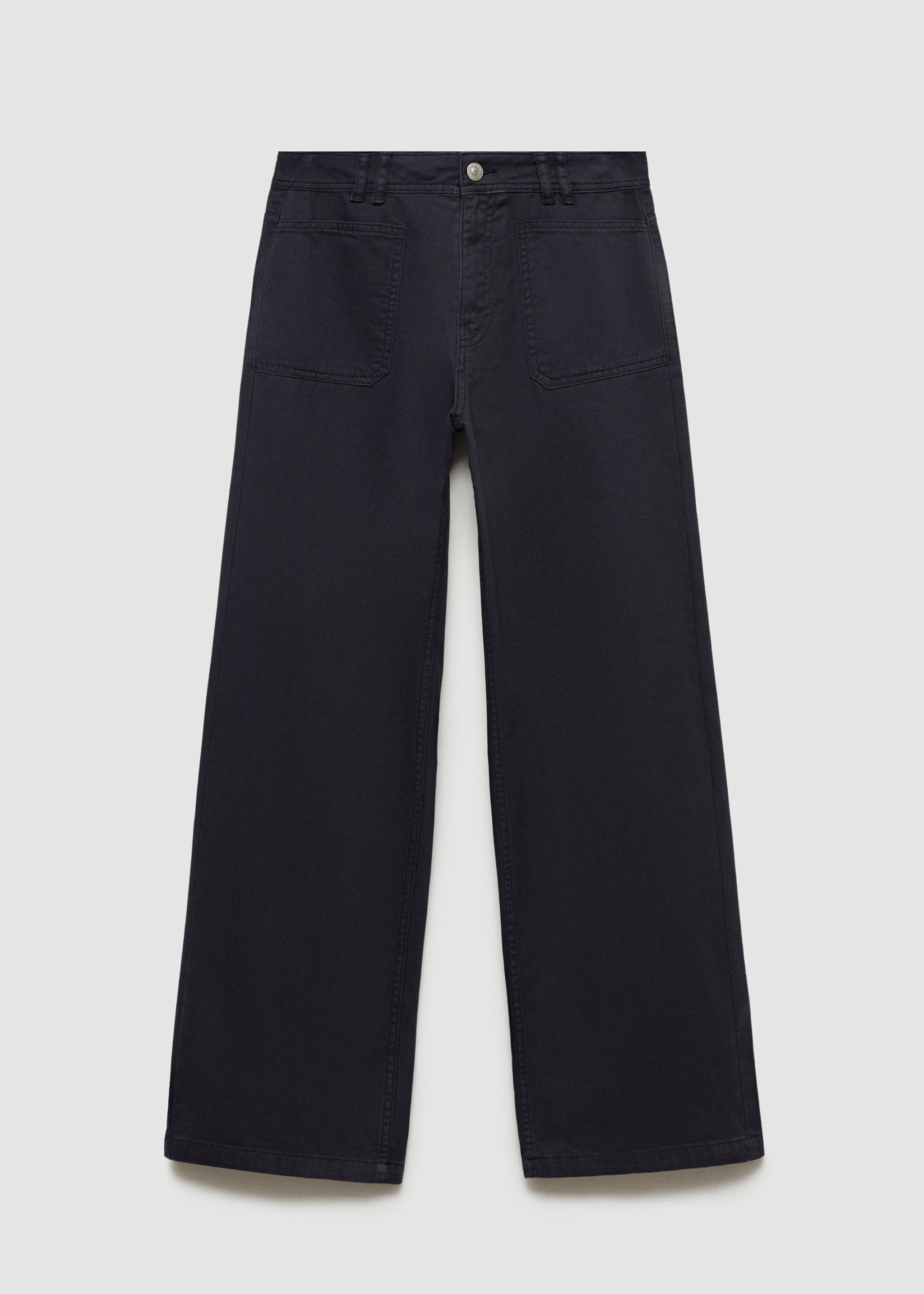 Pockets straight trousers - Article without model