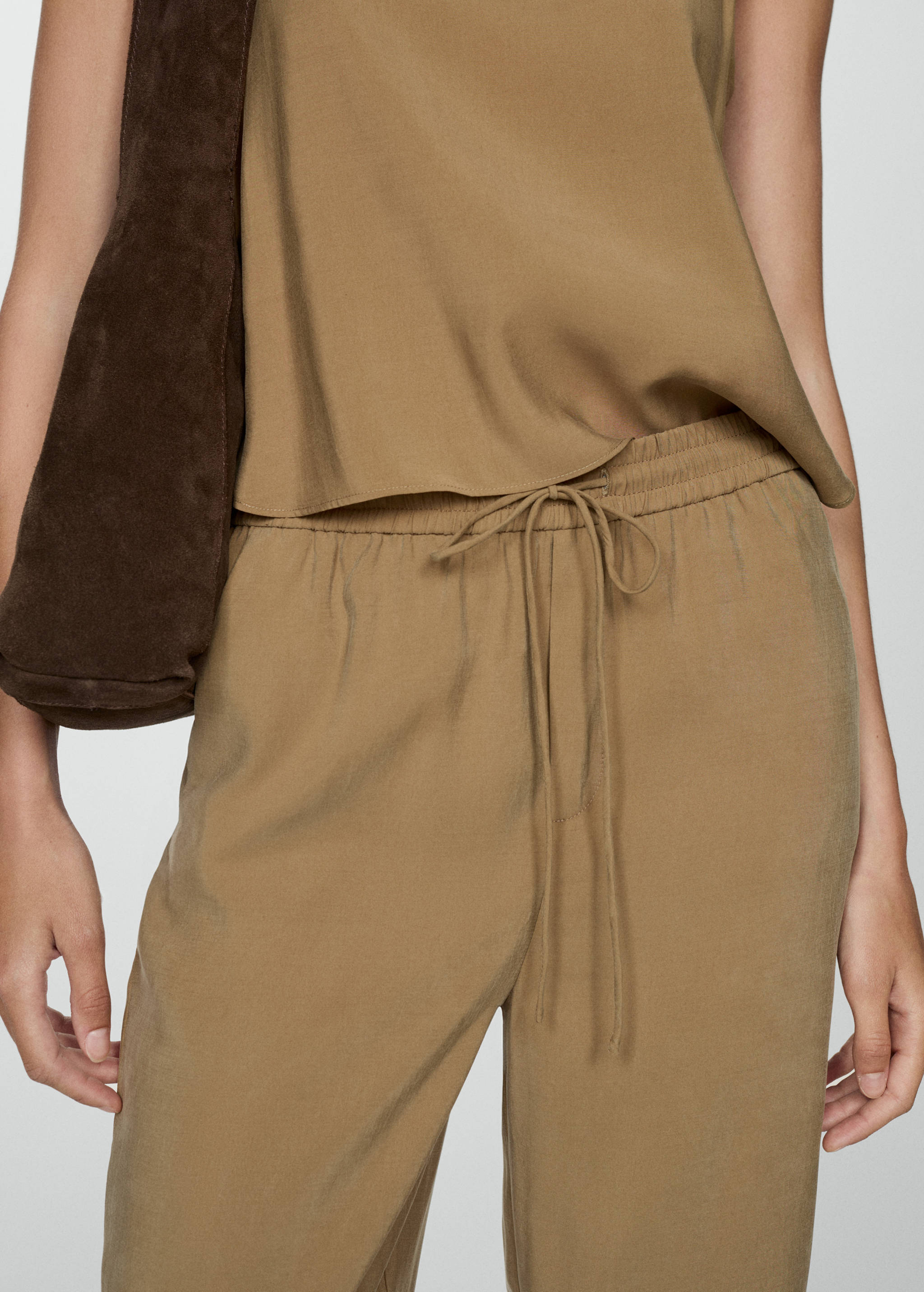 Pantalón recto modal - Detalle del artículo 1