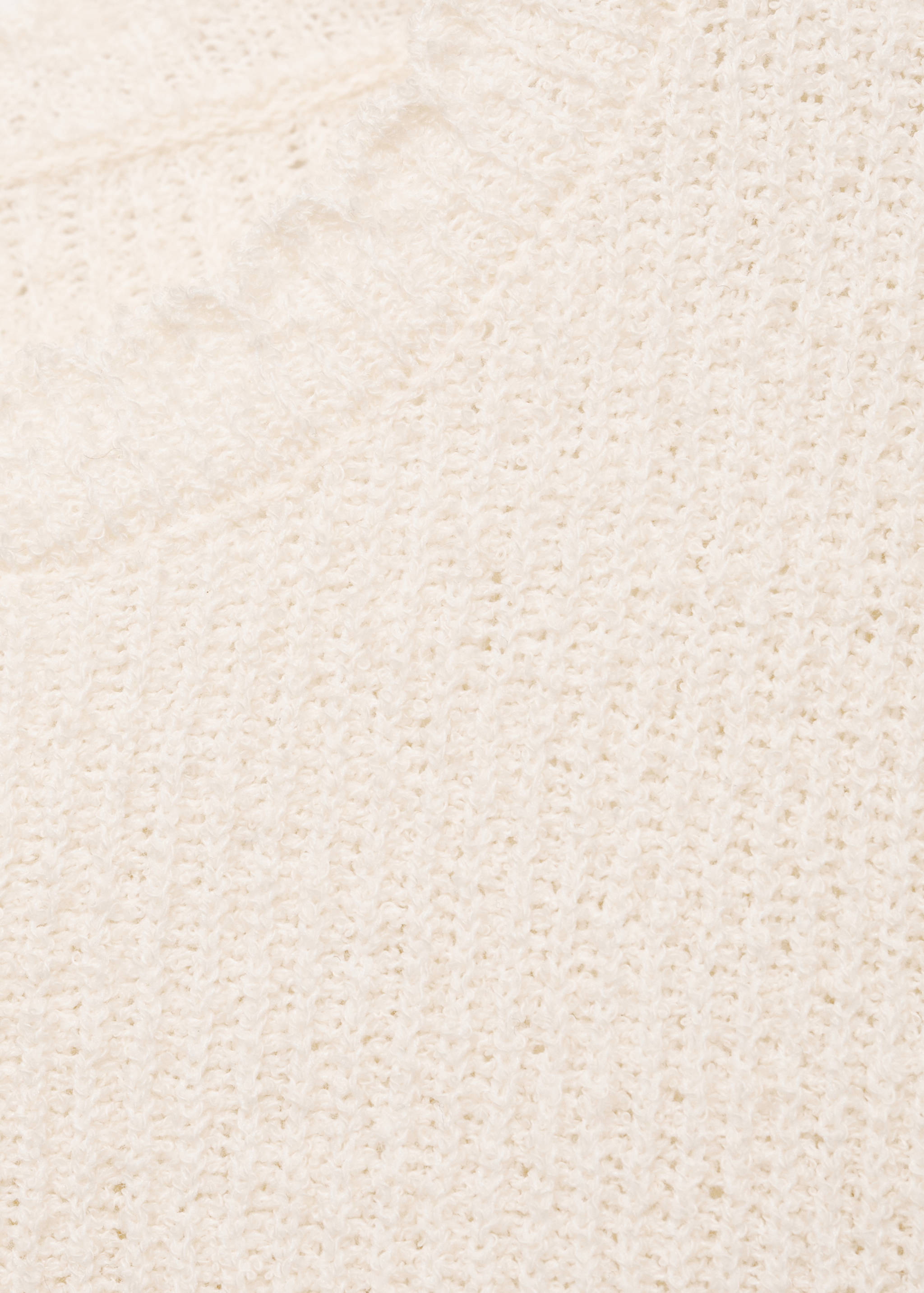 Pull-over manches courtes détails ajourés - Détail de l'article 0