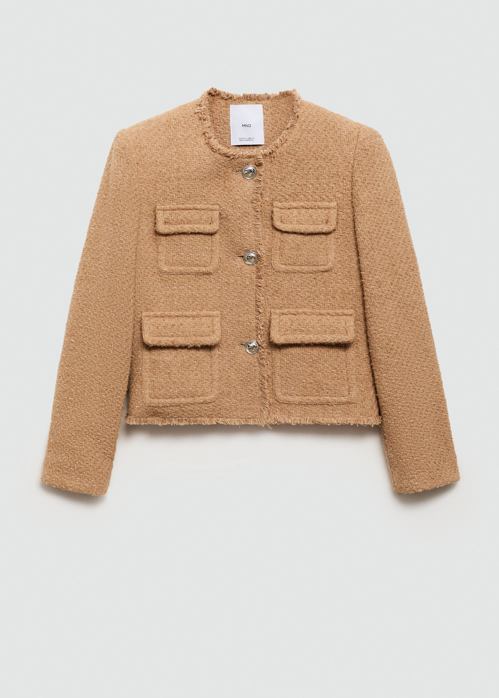 Pocket tweed jacket - Article without model