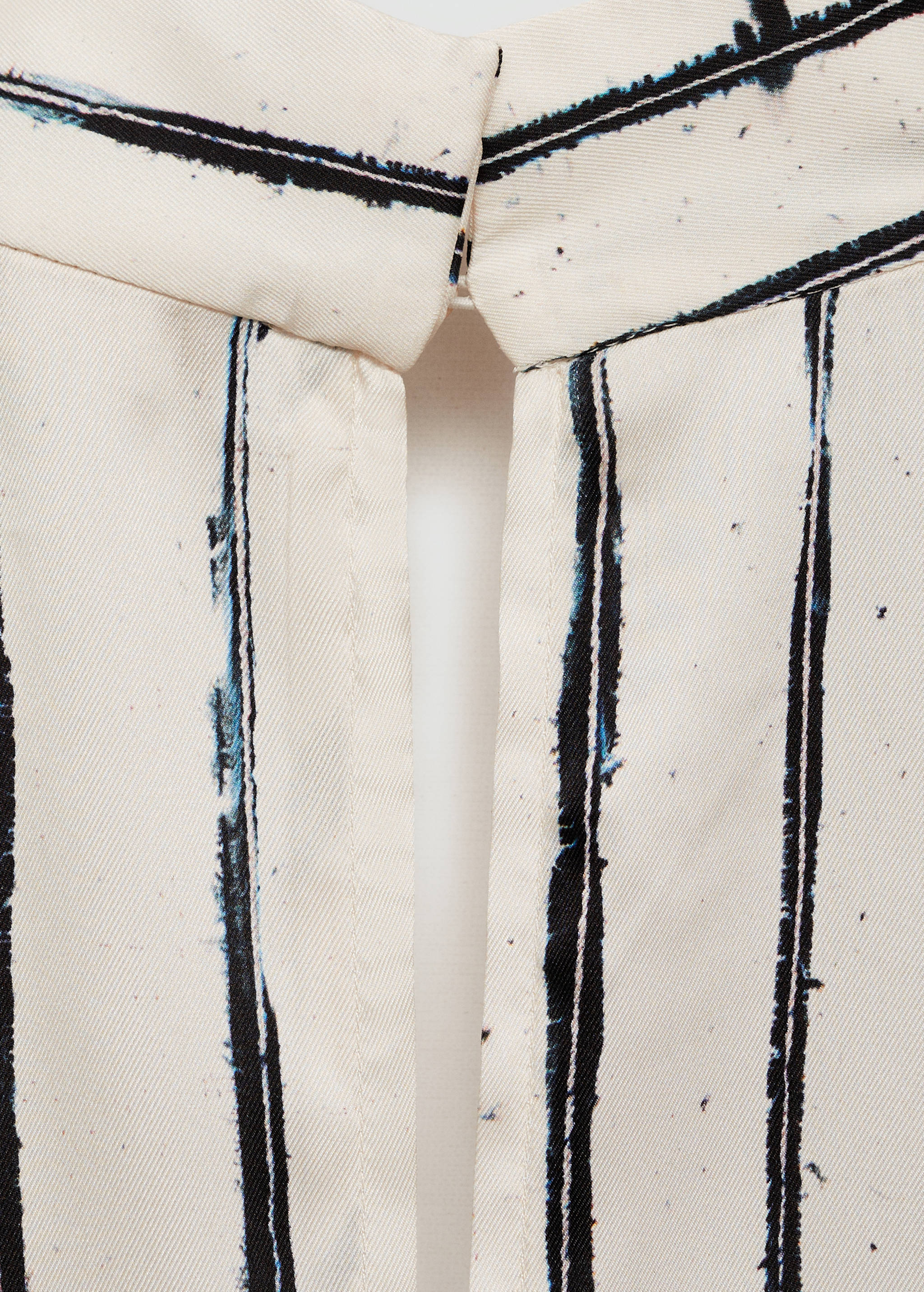 Striped satin jumpsuit - Details of the article 0