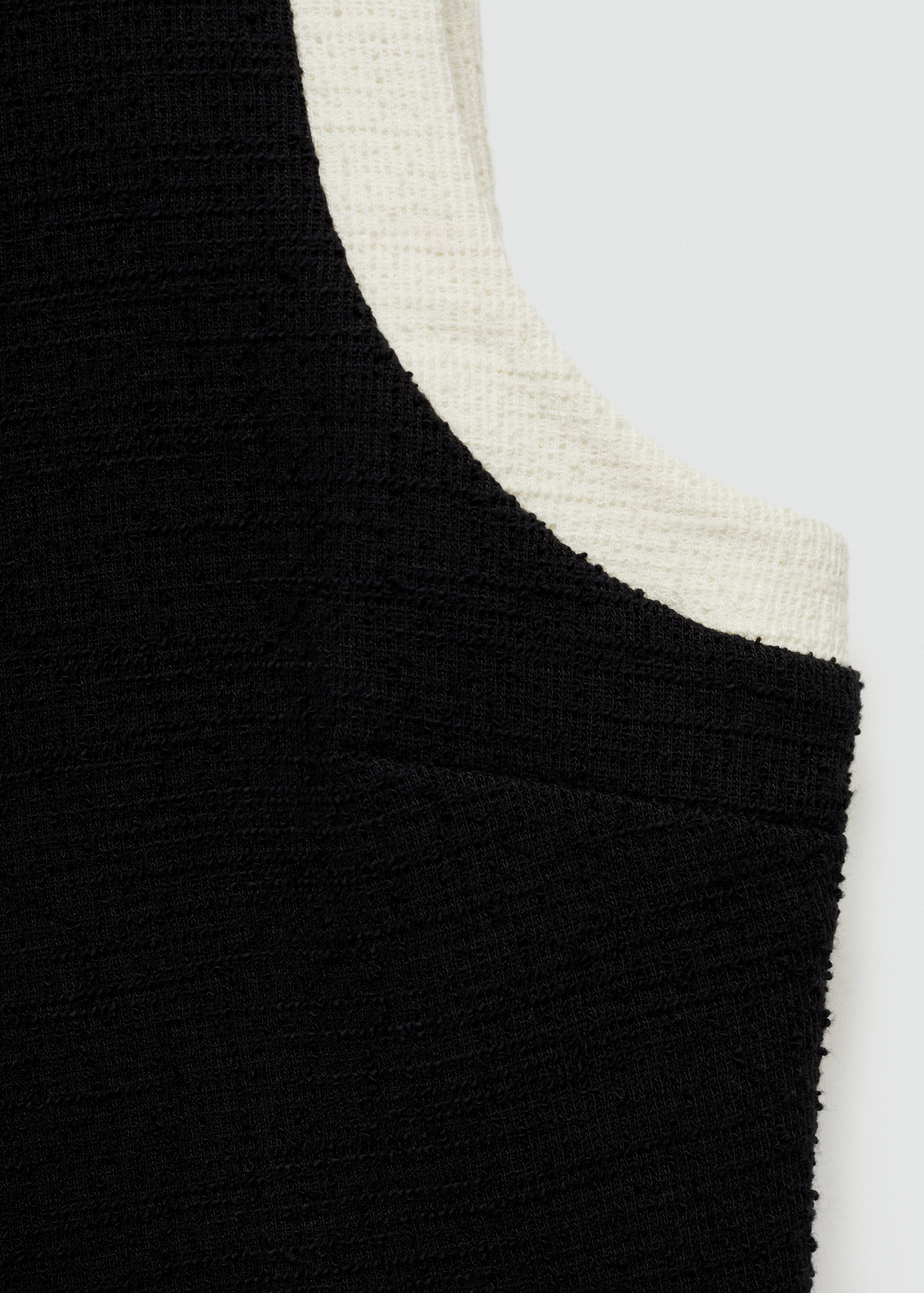 Tweed crop top - Details of the article 0