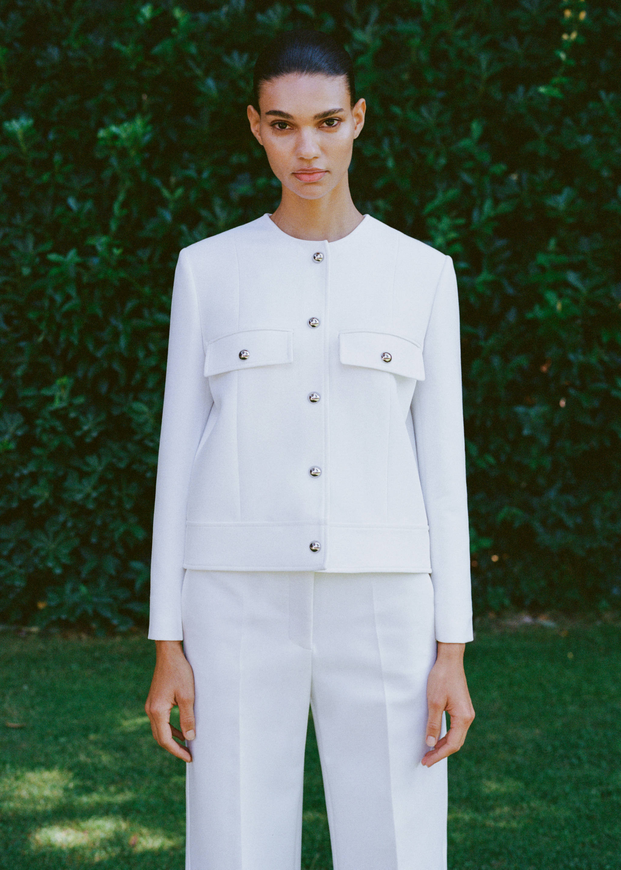 Flowy straight-fit pants - Details of the article 9