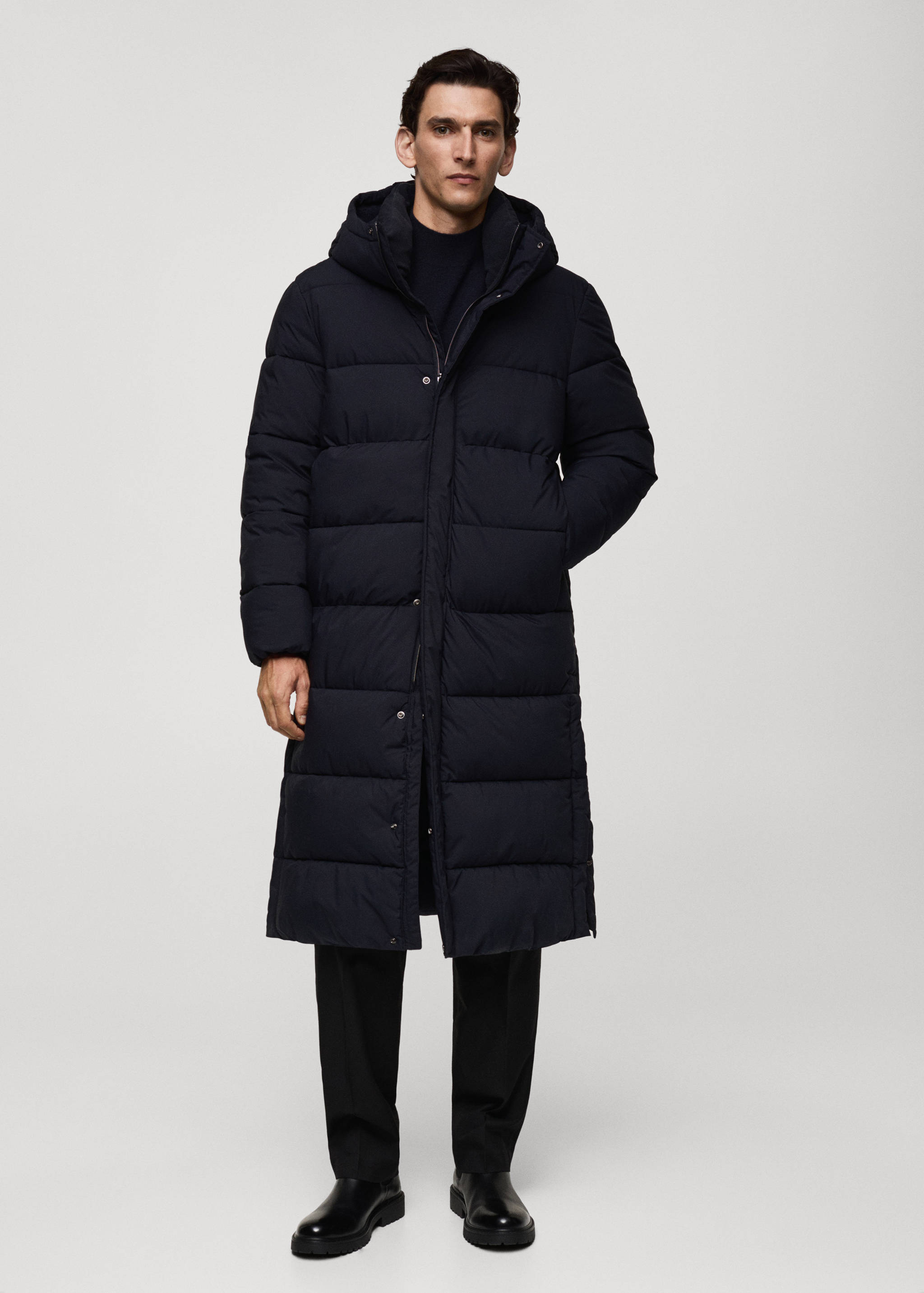 保暖长外套 - null