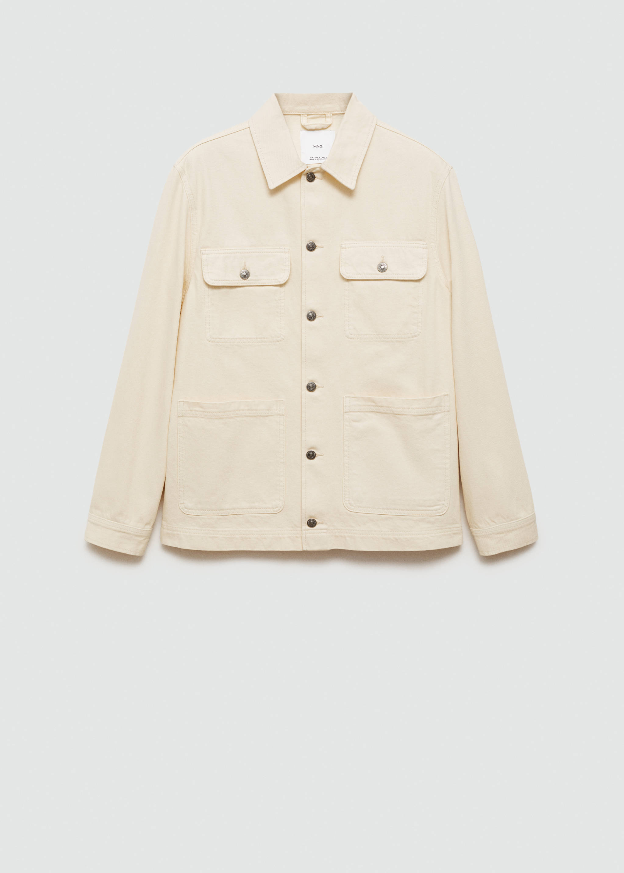 Sobrecamisa vaquera bolsillos - Artículo sin modelo