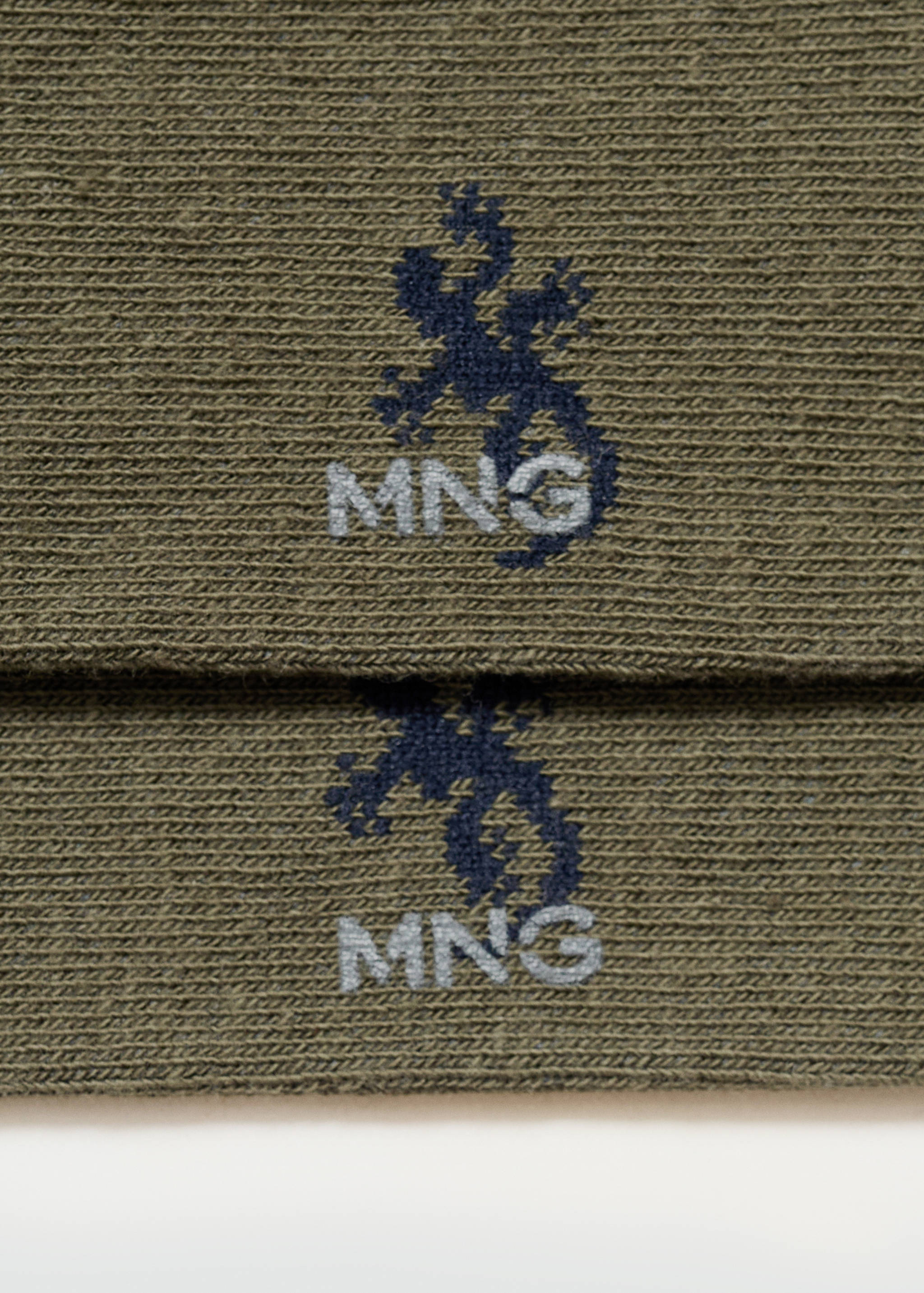 Chaussettes coton imprimé animal - Détail de l'article 0