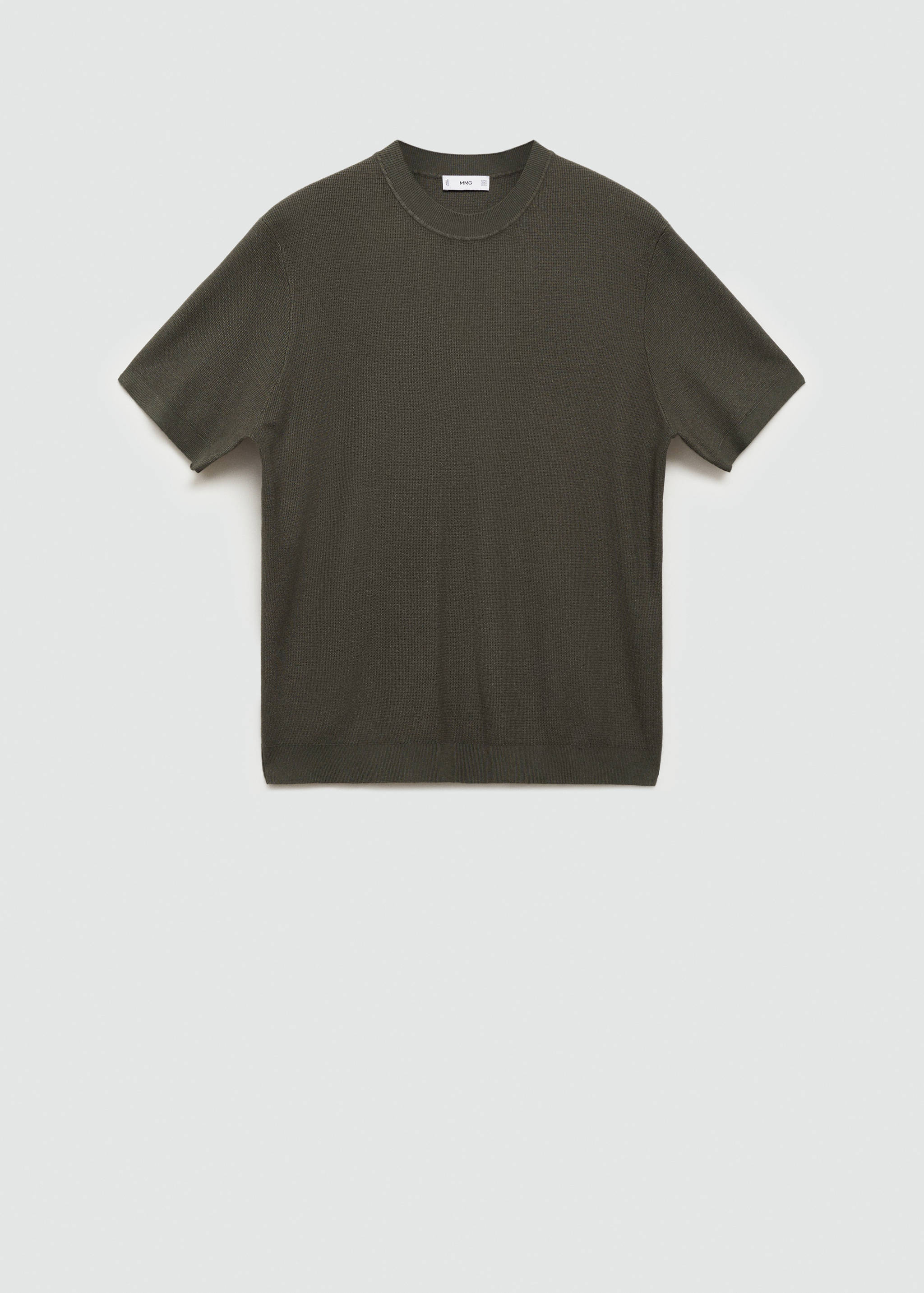 Camiseta punto estructura - Artículo sin modelo