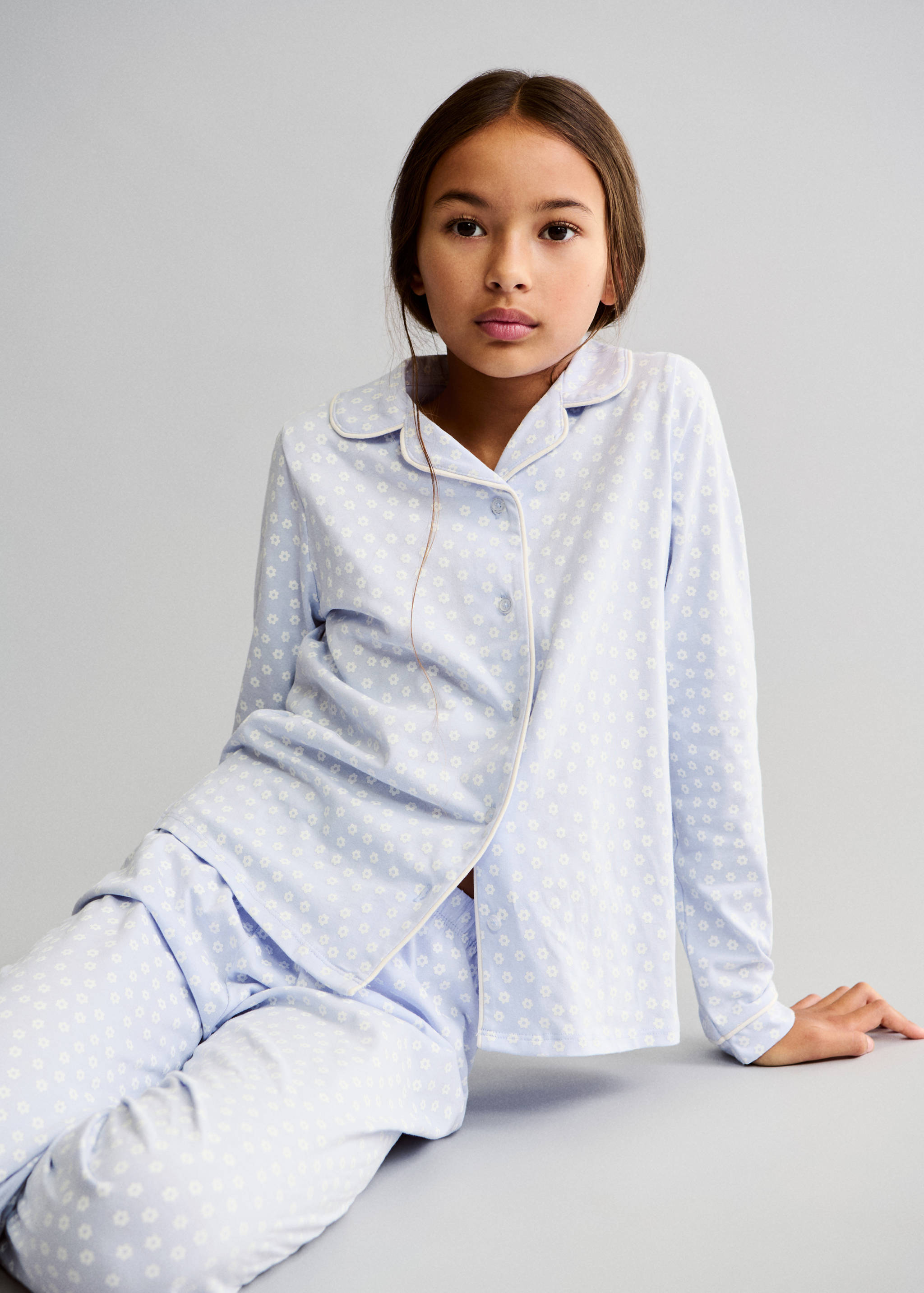 Pyjama fleurs coton - Détail de l'article 6