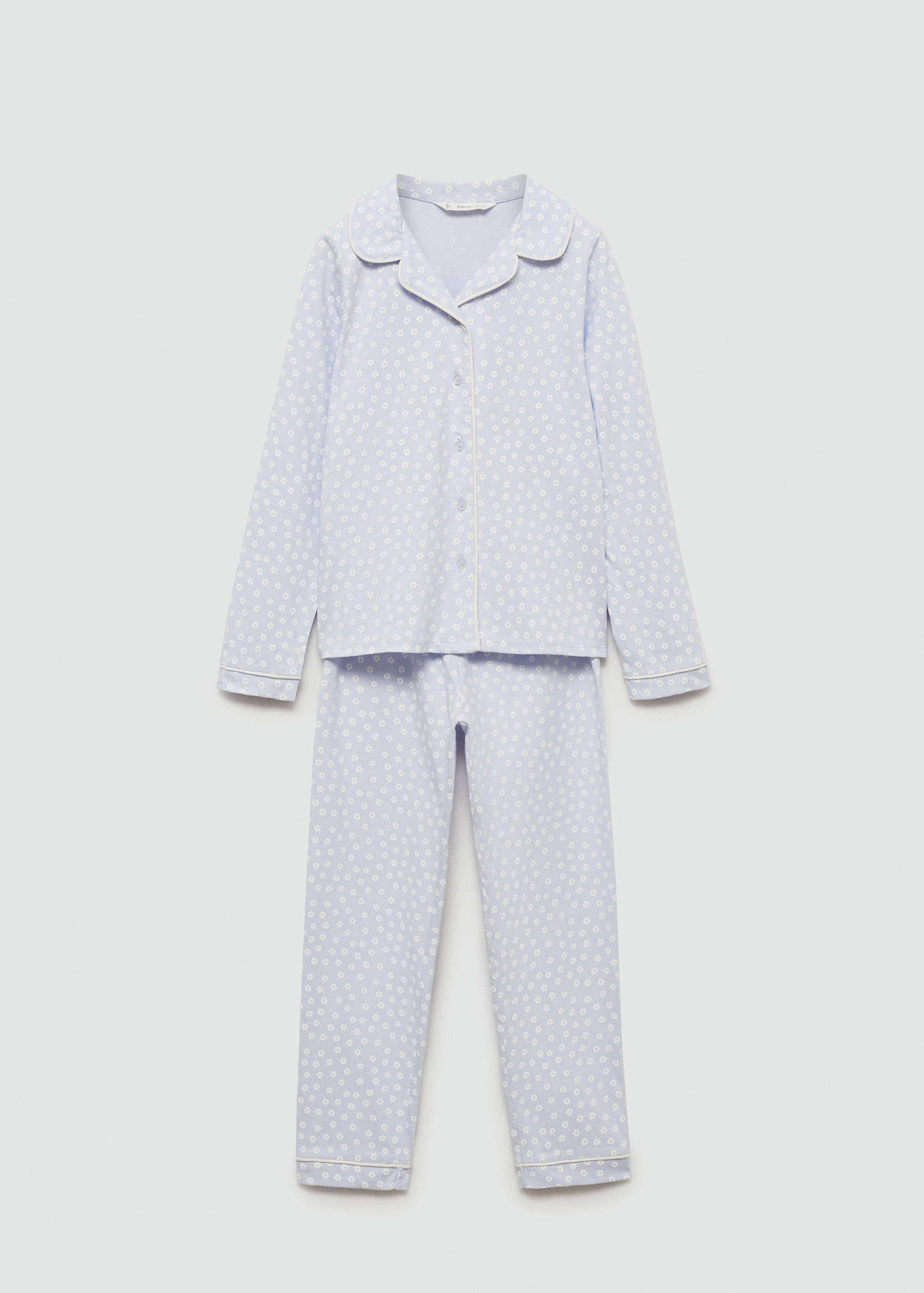 Pyjama fleurs coton - Article sans modèle