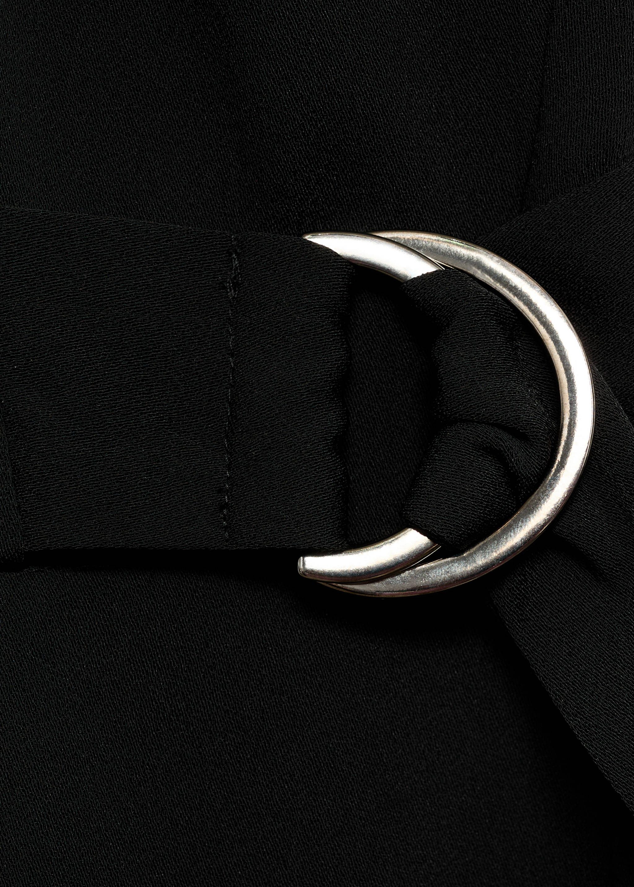 Halter-neck jumpsuit with belt - Details of the article 8