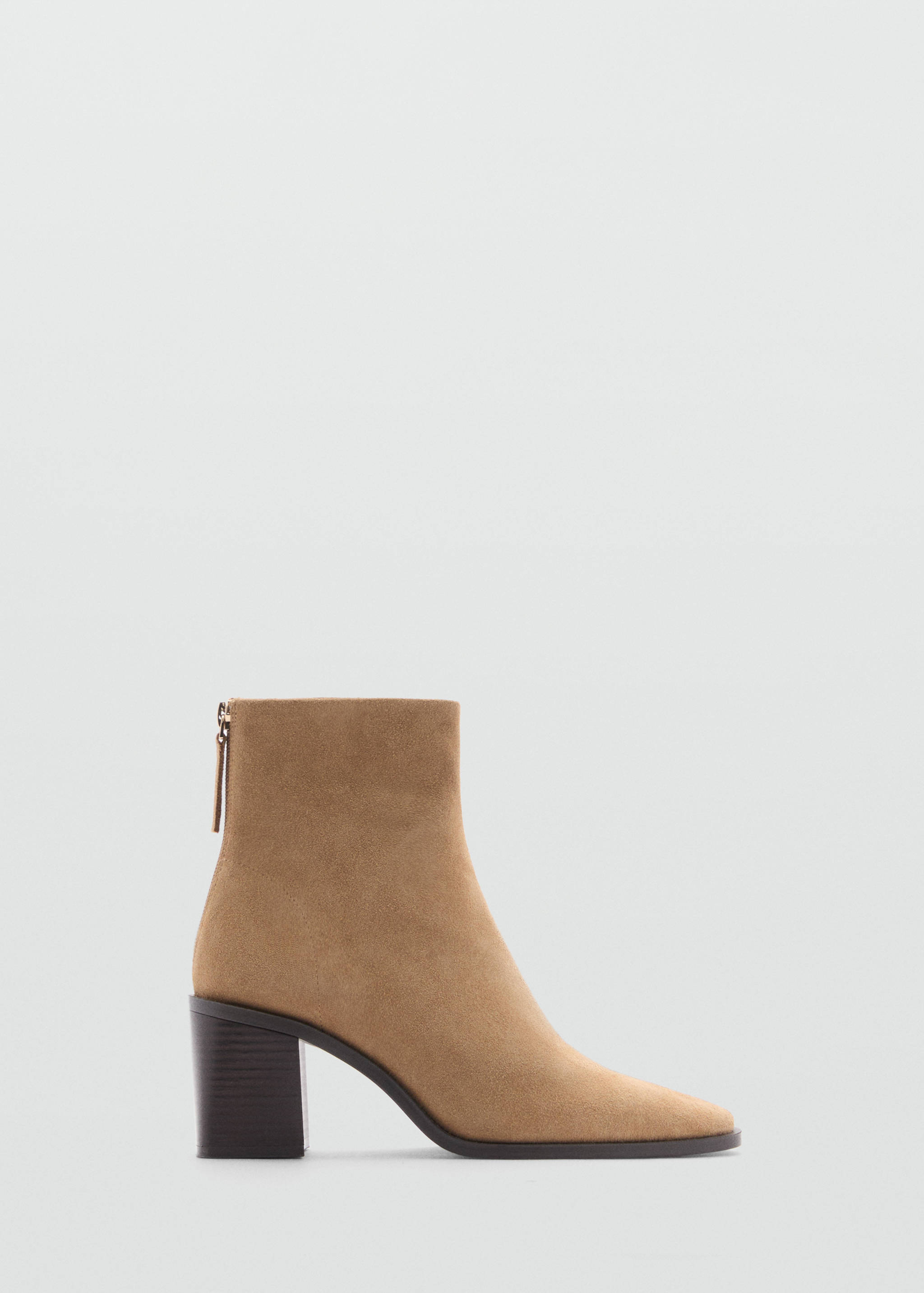 Leather heeled boots - Article without model