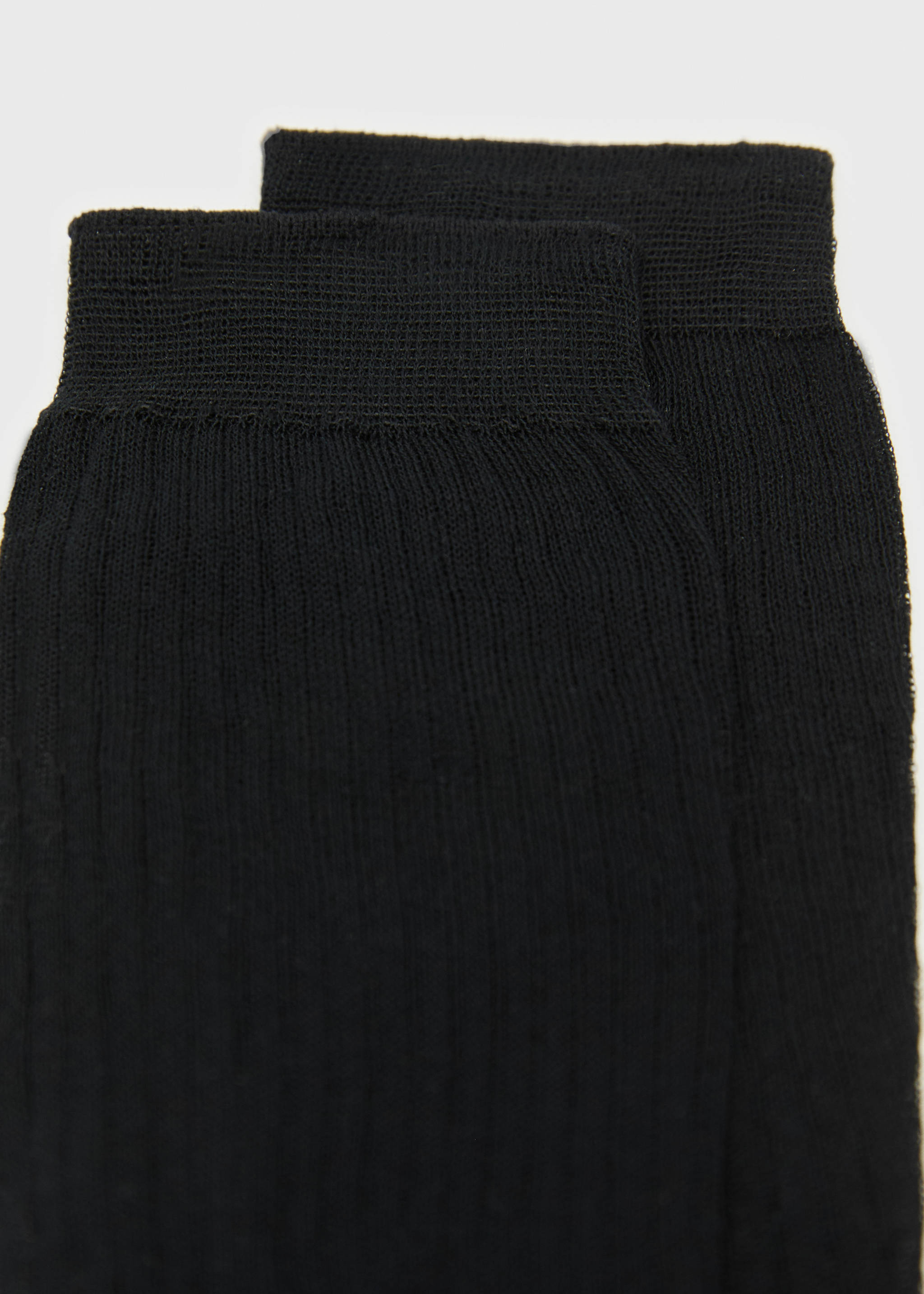 Ribbed cotton socks - Details of the article 1
