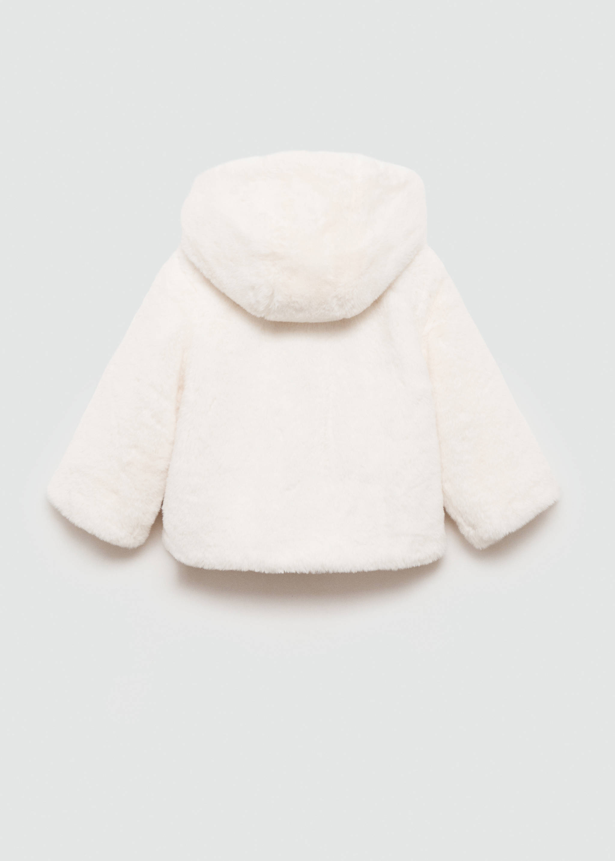 Меховое пальто - Обратная сторона изделия