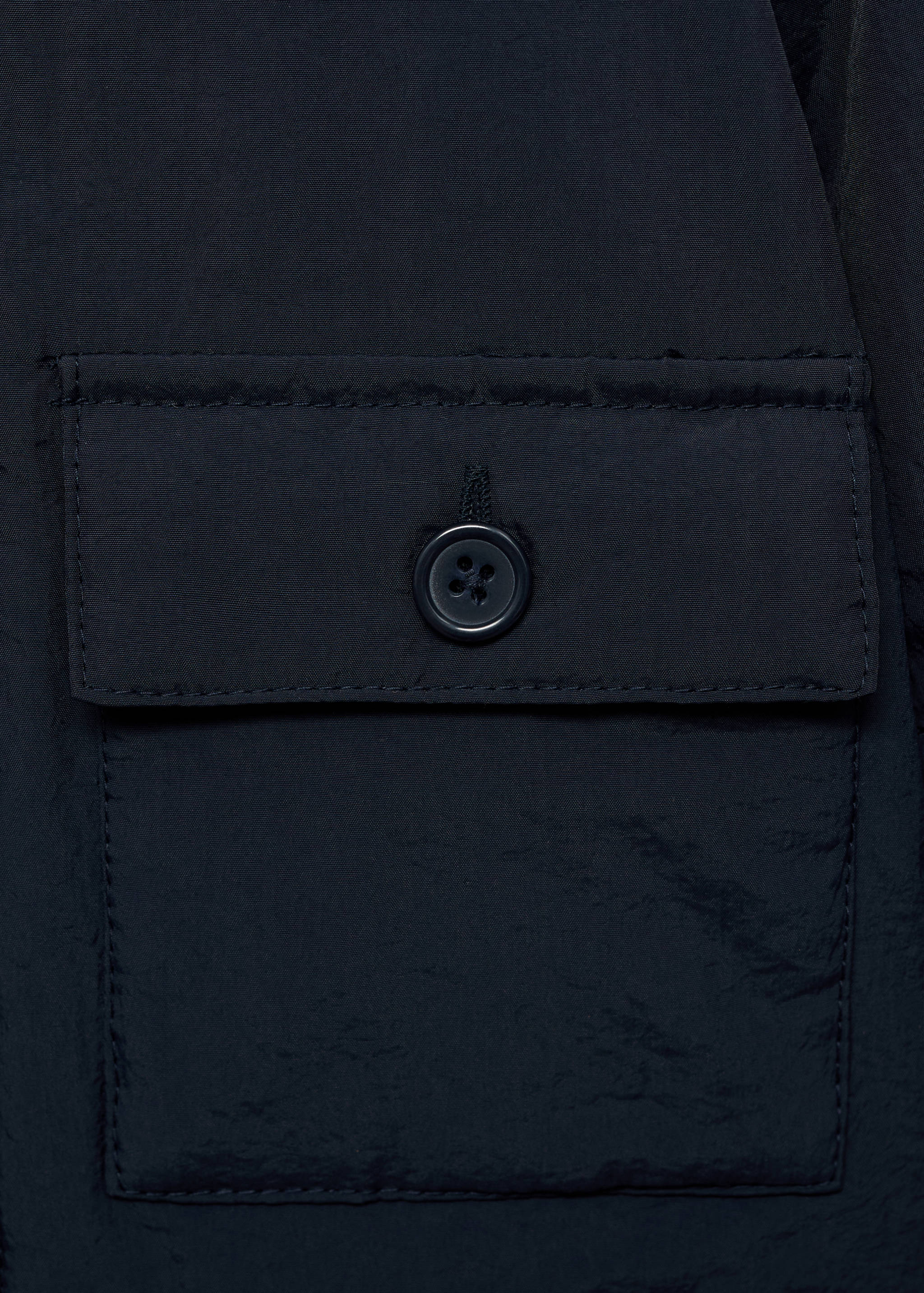 Pockets hooded coat - Details of the article 8