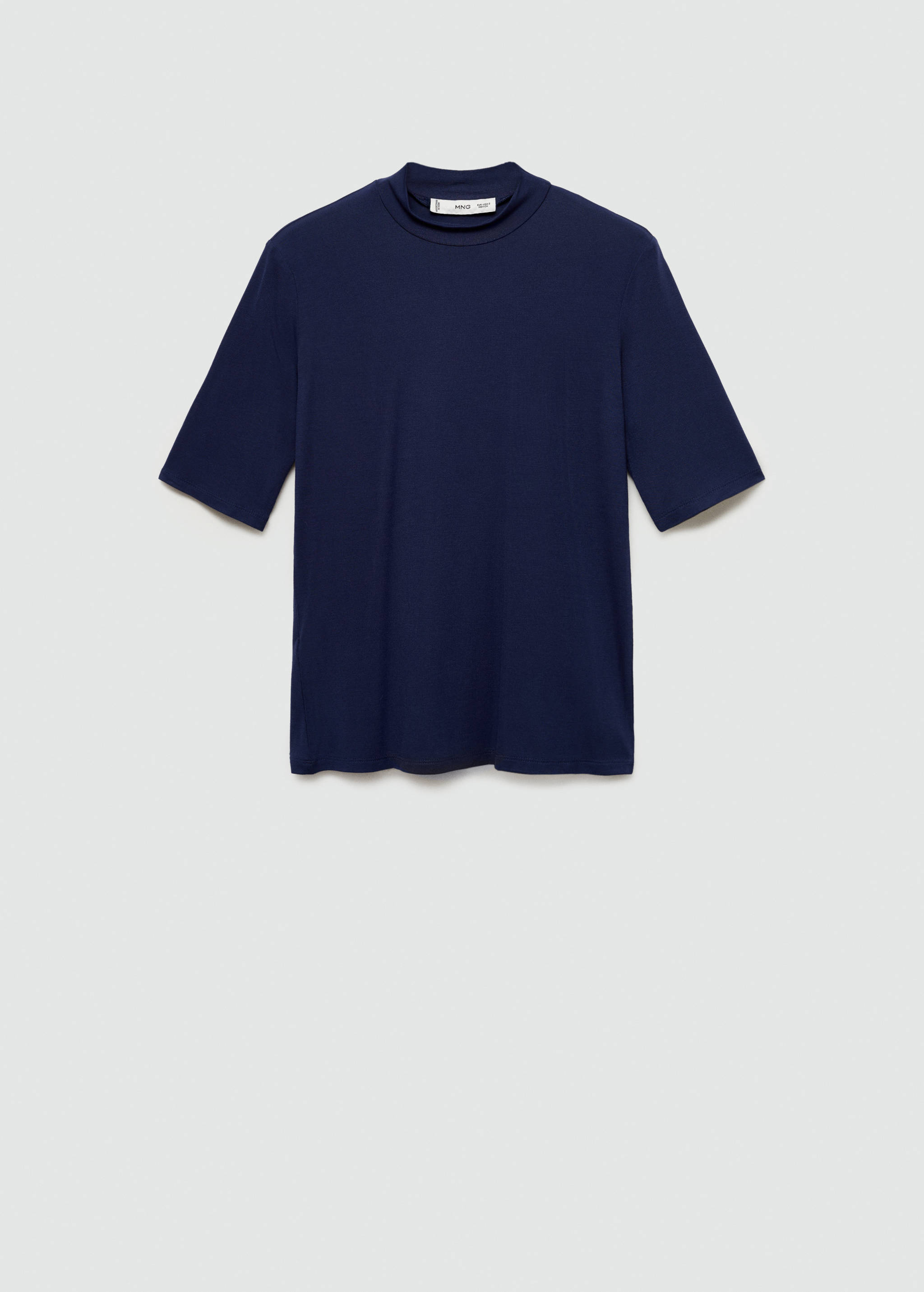 Short sleeve knitted t-shirt - Article without model