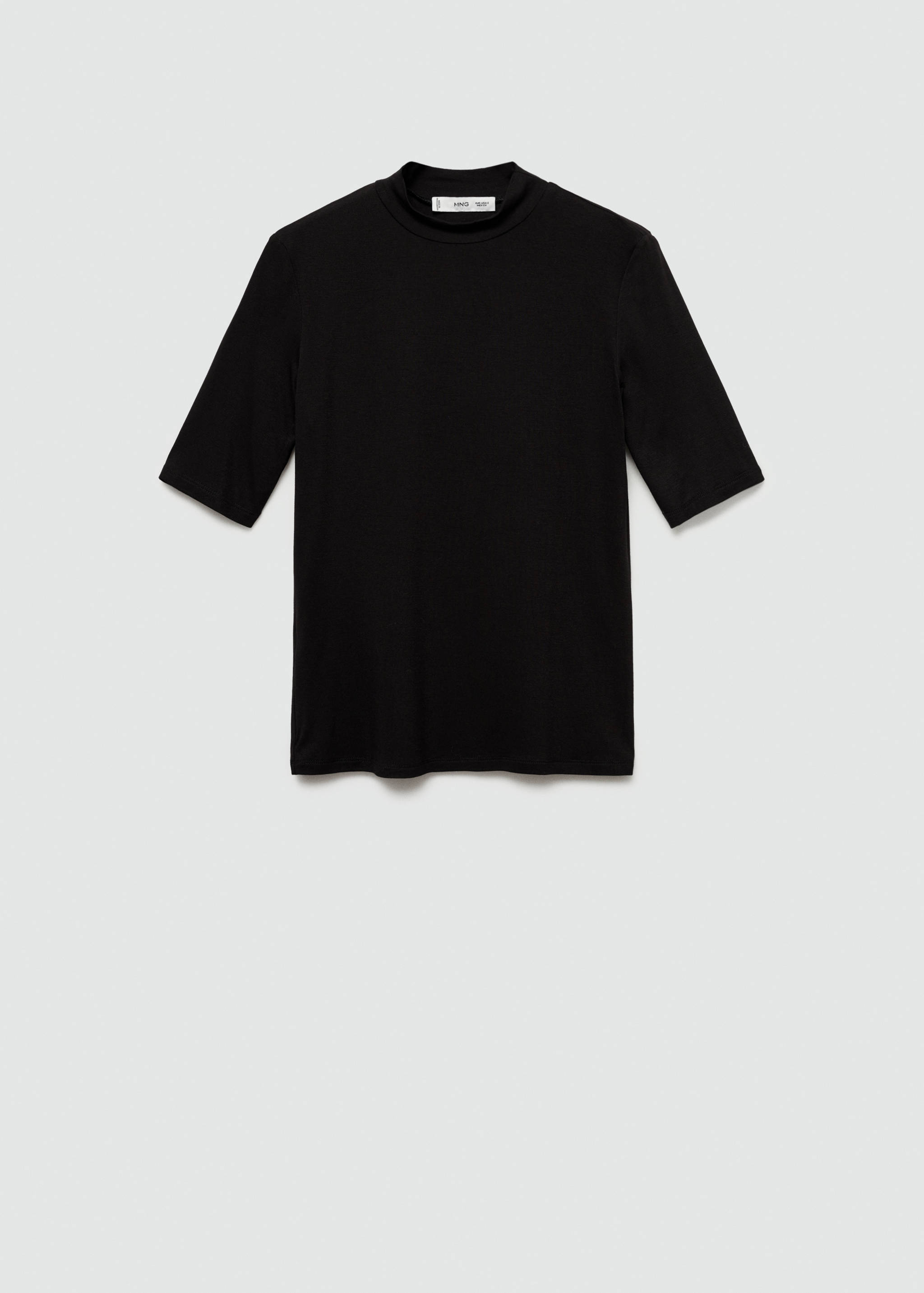 Short sleeve knitted t-shirt - Article without model