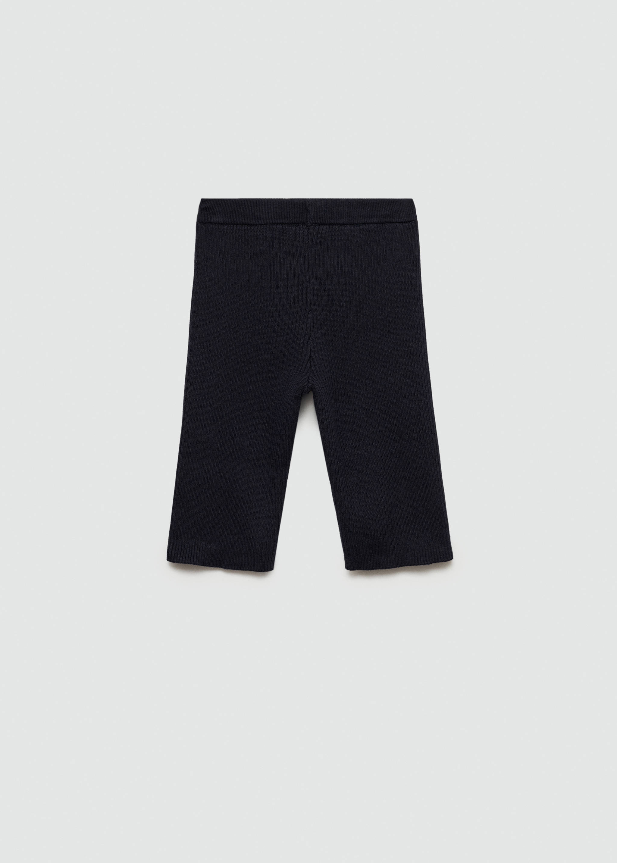 Ribbed trousers - Reverse of the article