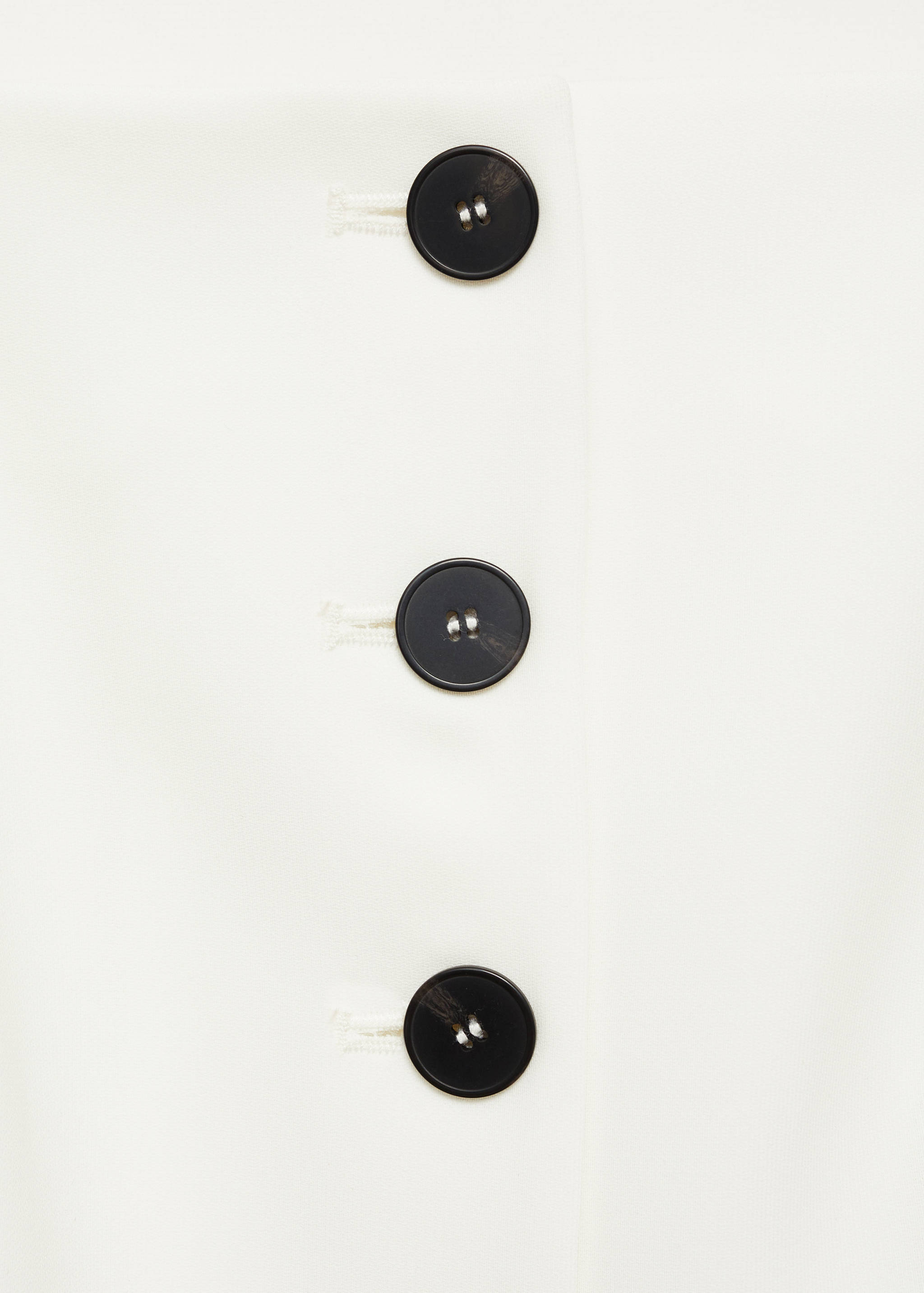 Halter-neck gilet with buttons - Details of the article 8