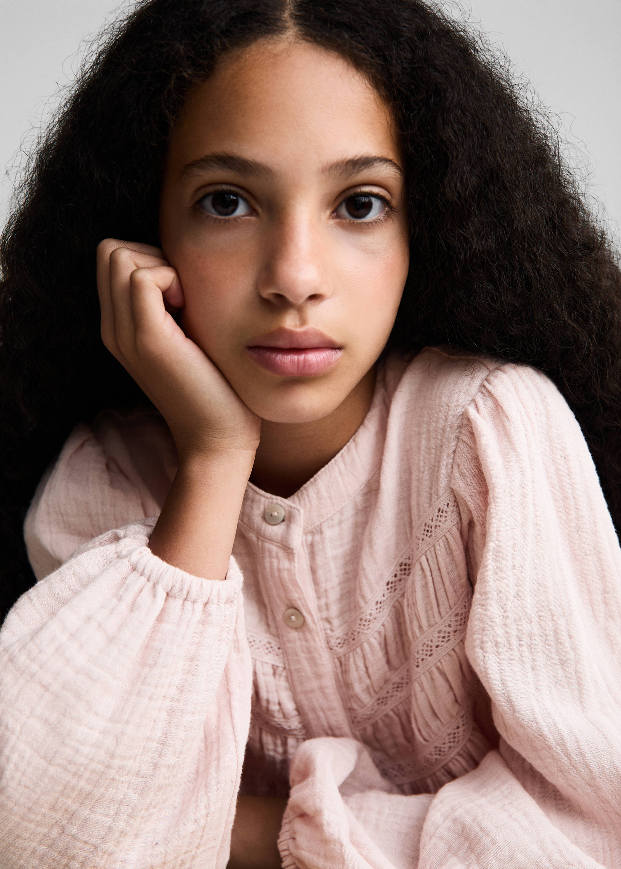 Bamboo cotton blouse - Details of the article 1