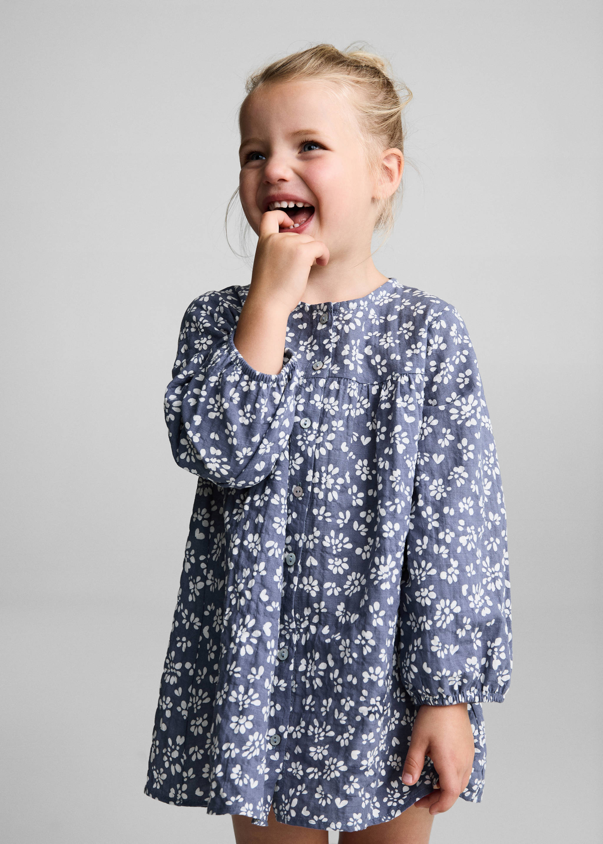 Floral print dress - Medium plane