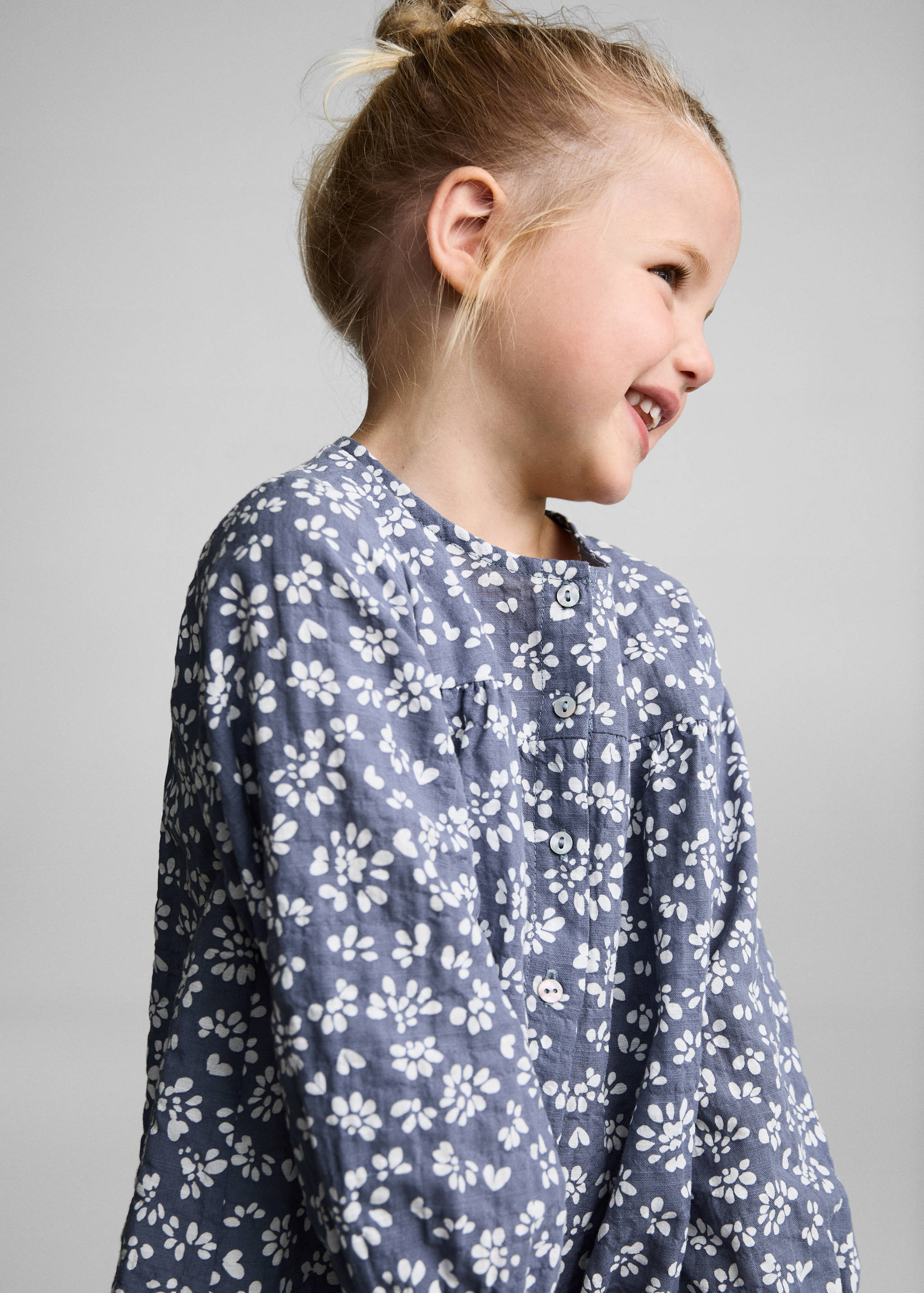 Floral print dress - Details of the article 1