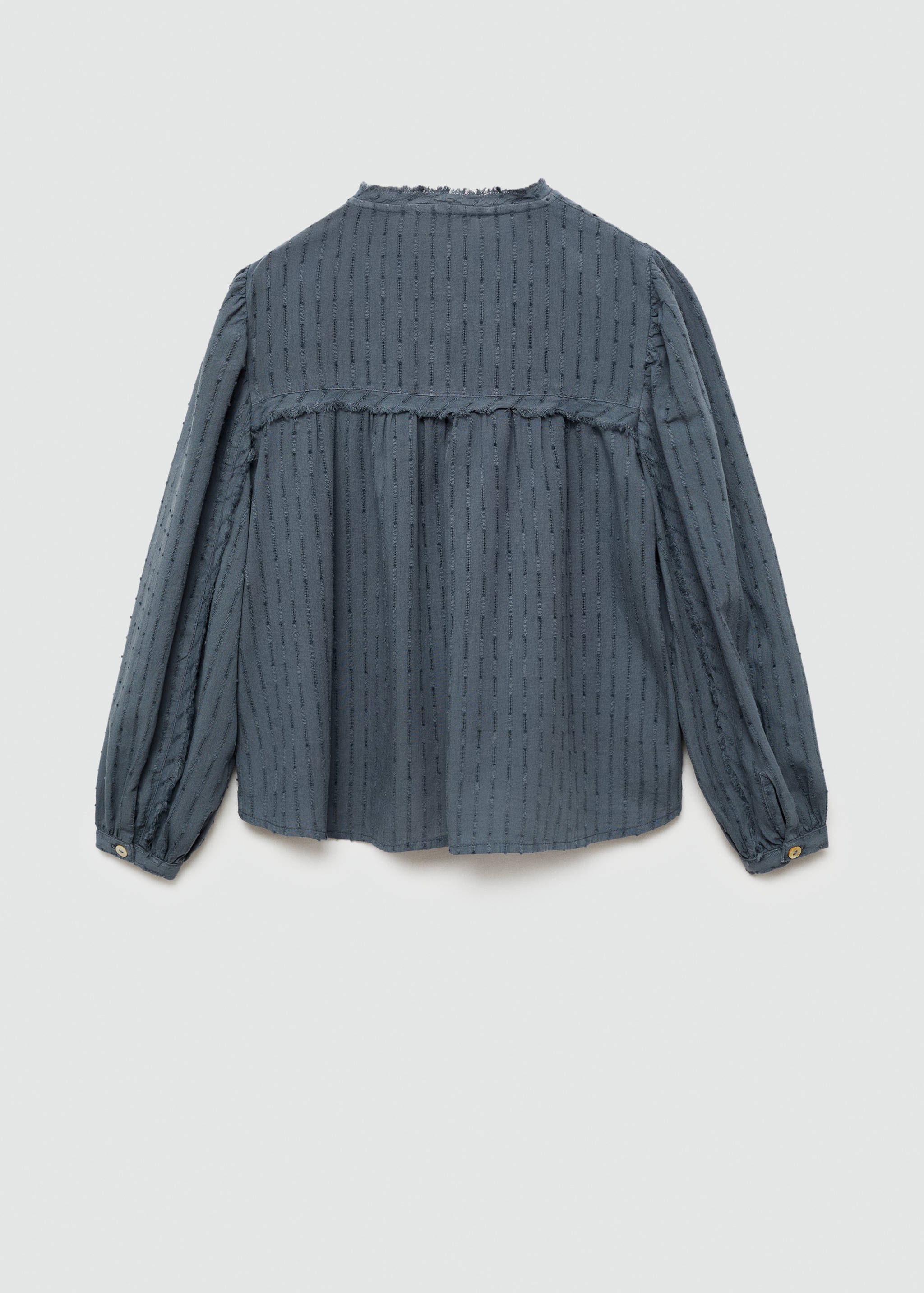 刺绣细节衬衫 - null