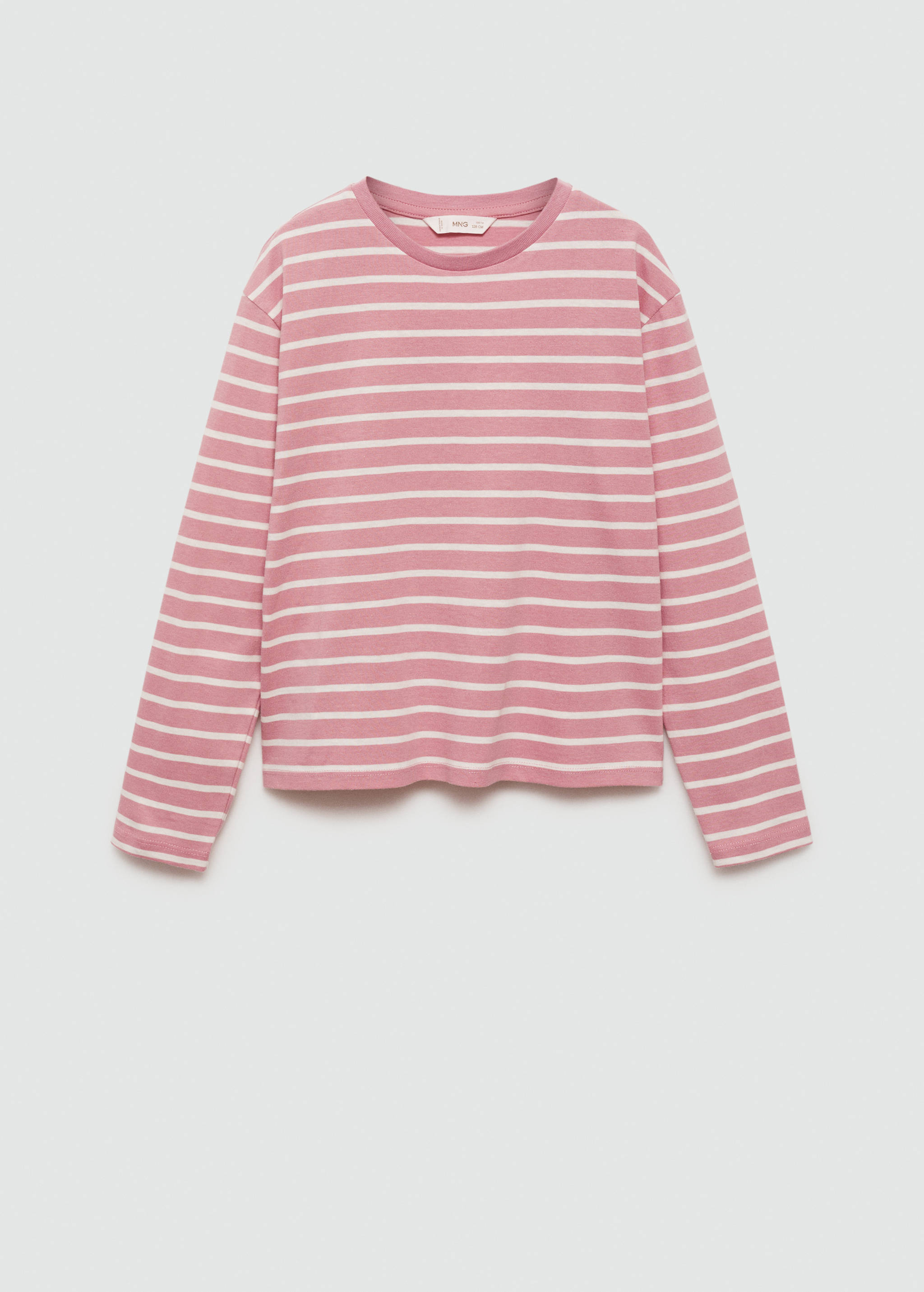 Striped cotton T-shirt - Article without model