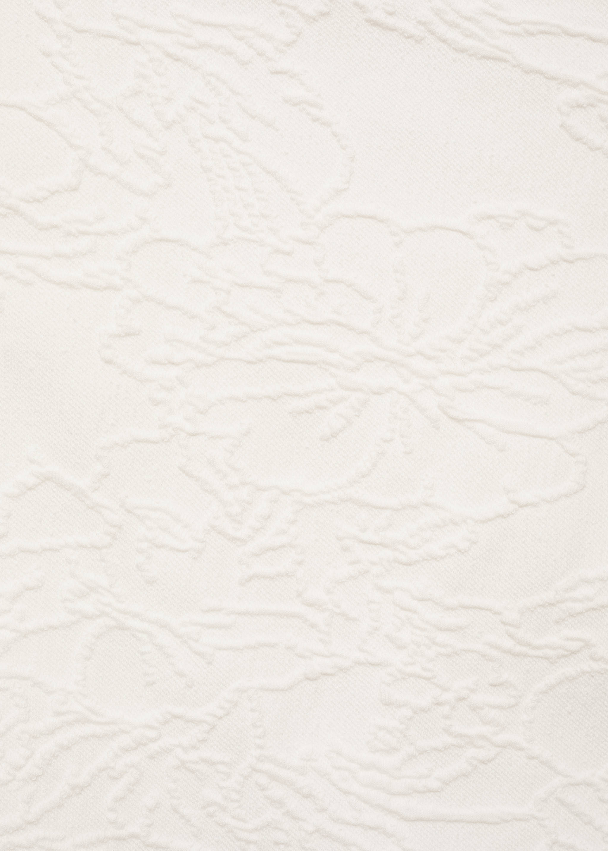 Textured straight-fit mini-skirt - Details of the article 8