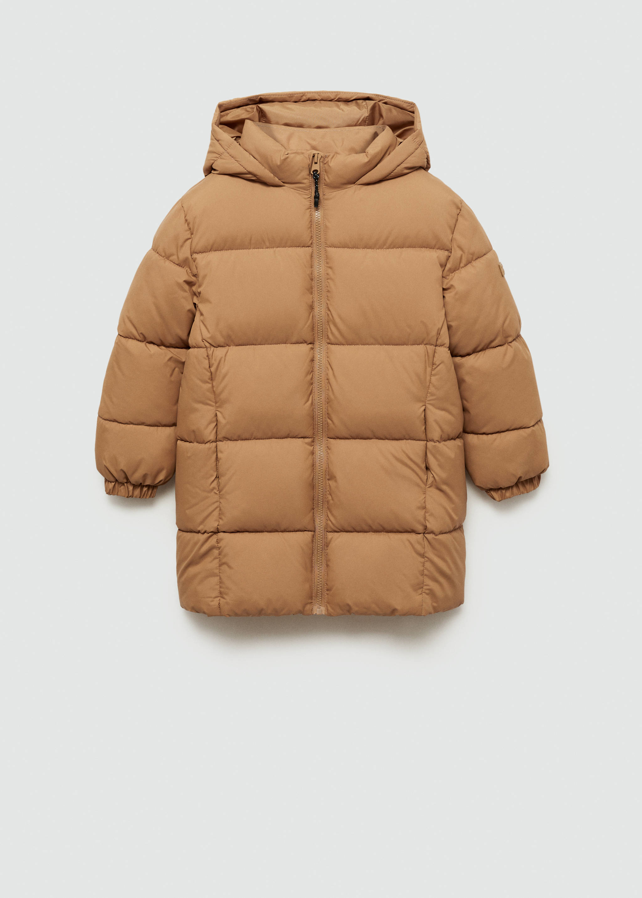 Quilted long coat - Article without model