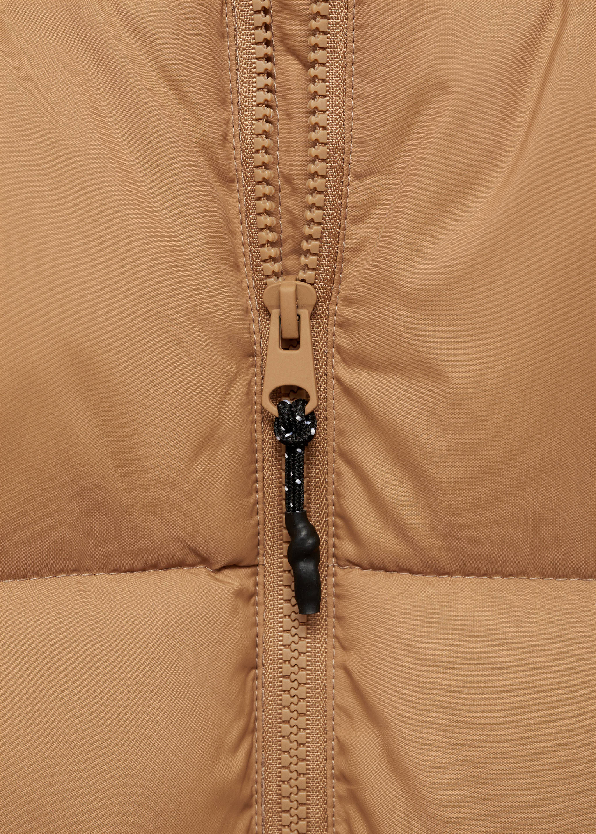 Quilted long coat - Details of the article 8