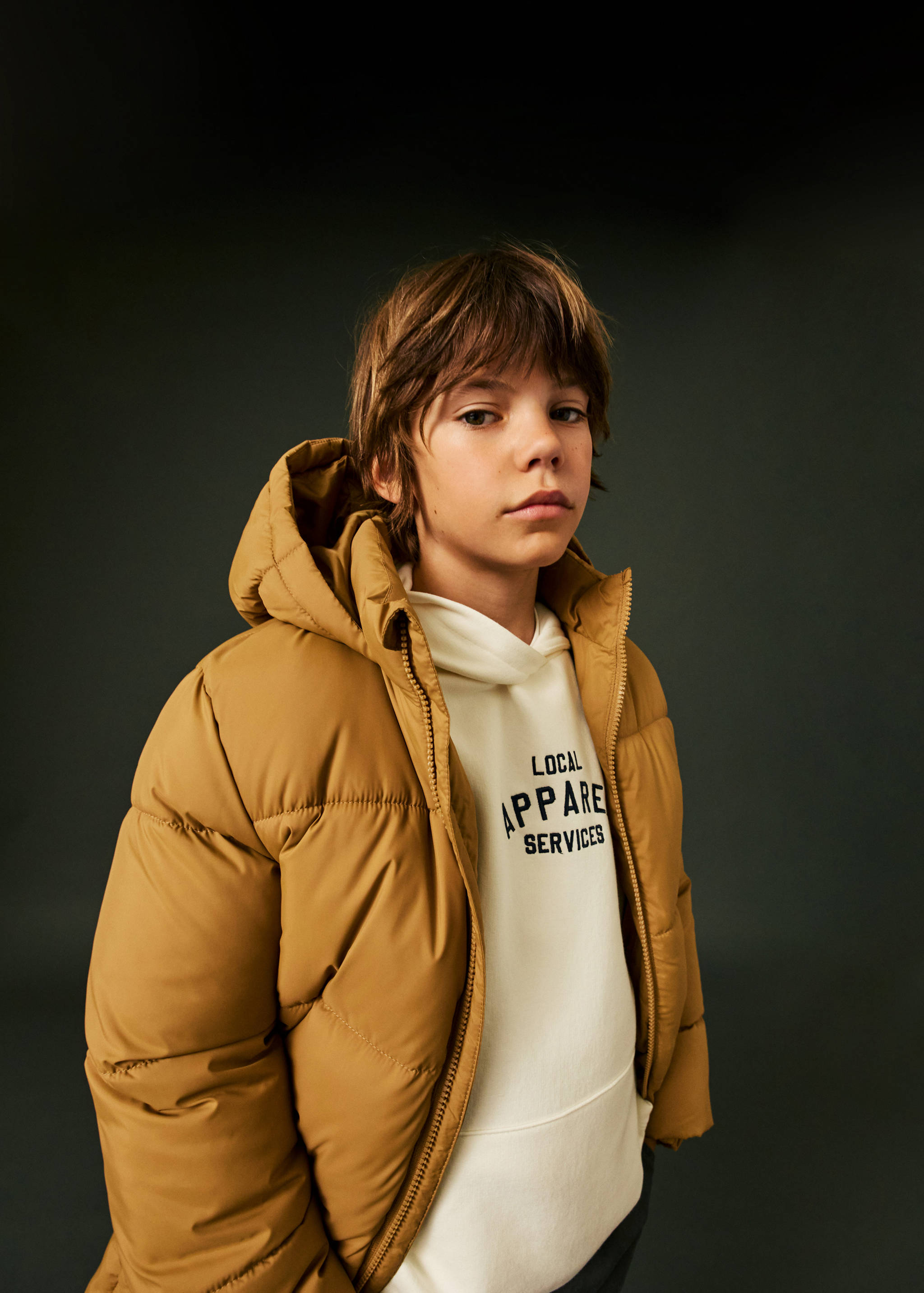 Quilted long coat - Details of the article 5