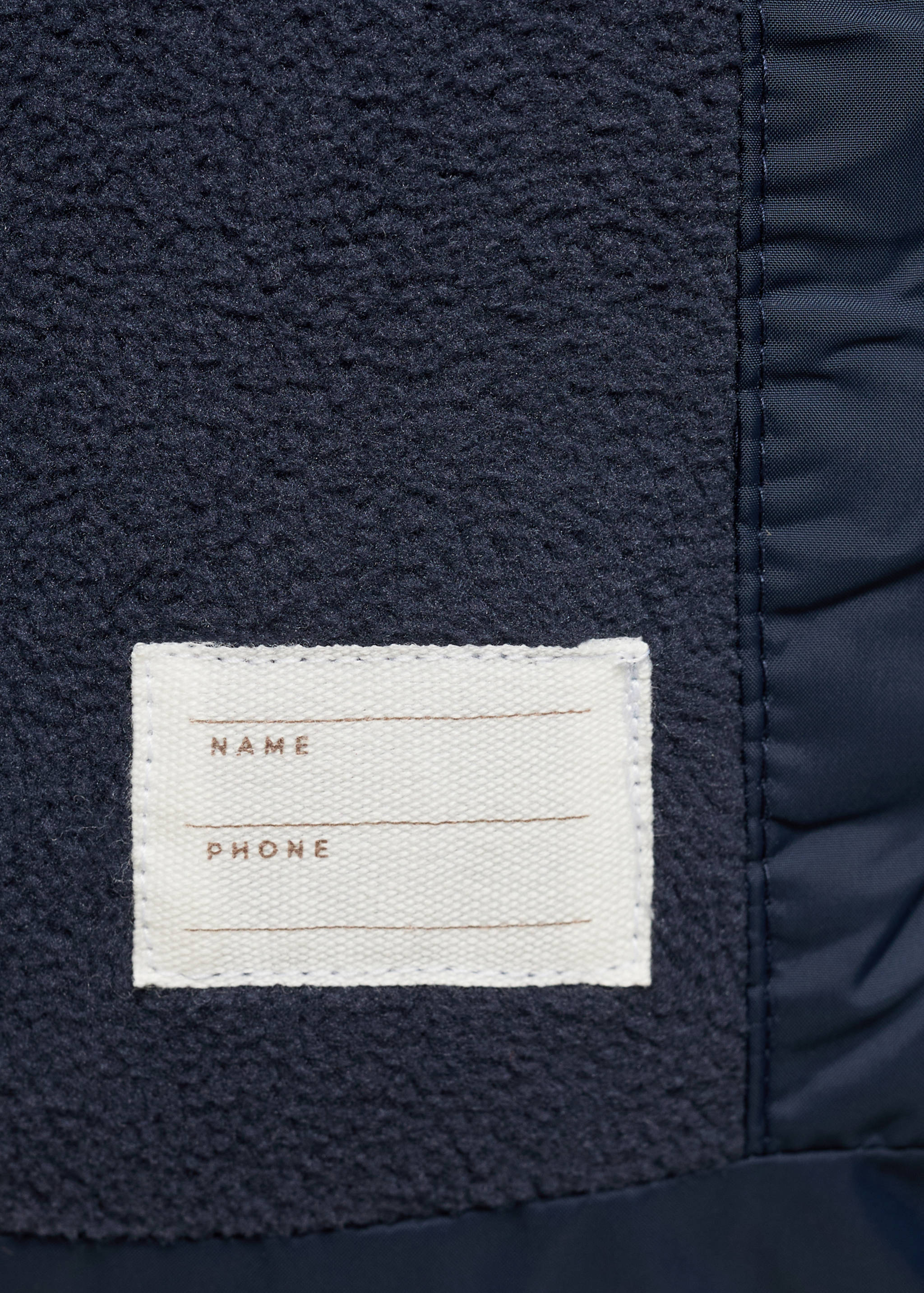 Quilted long coat - Details of the article 0