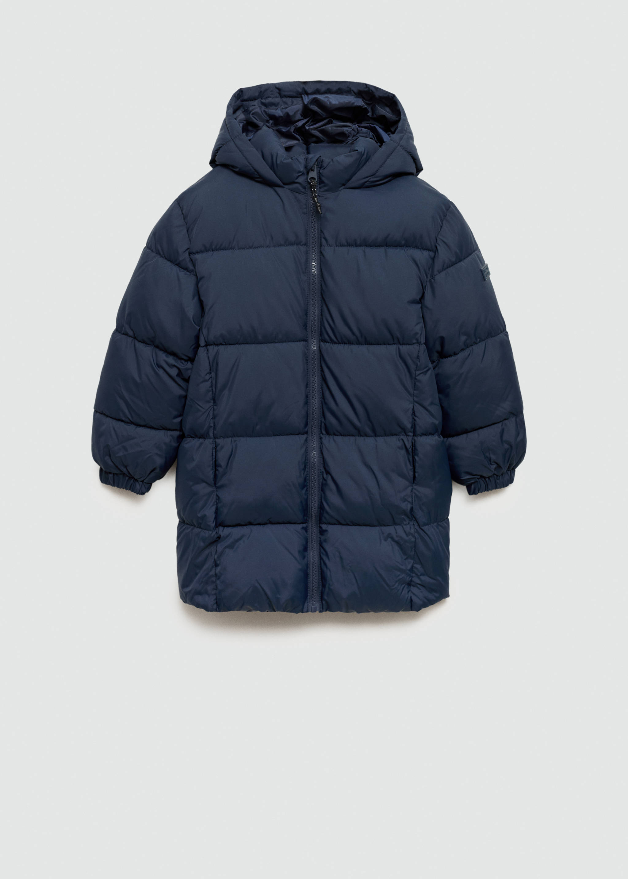 Quilted long coat - Article without model