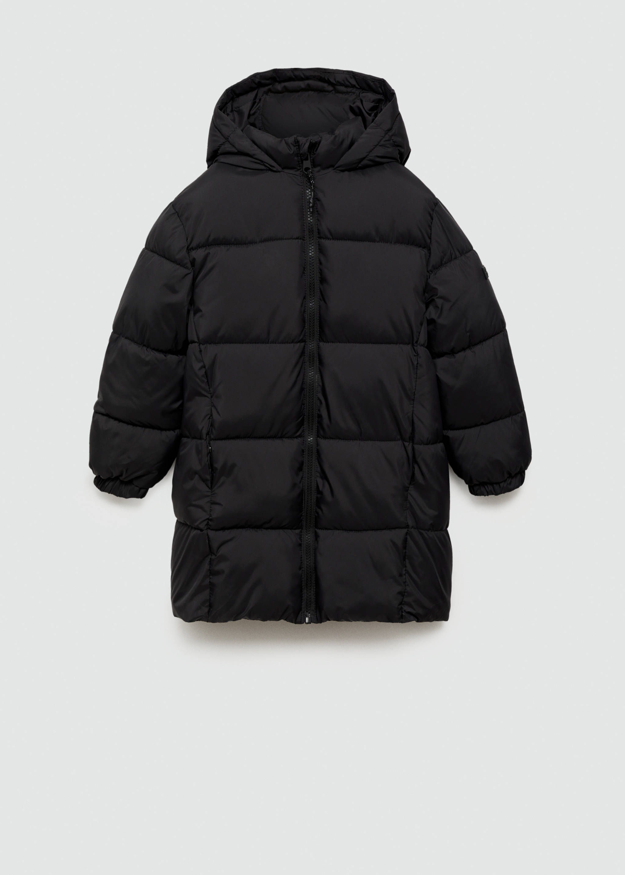 Quilted long coat - Article without model