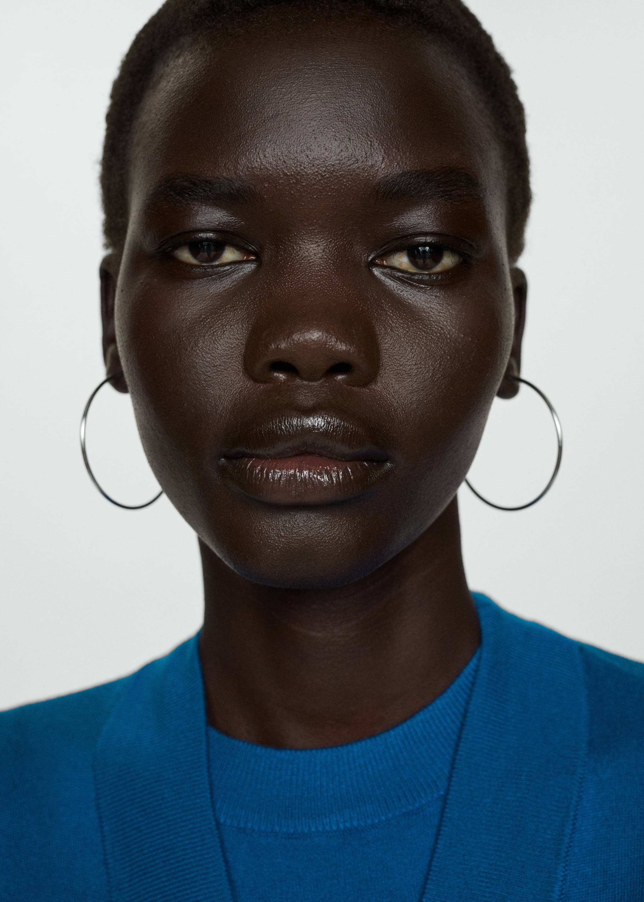 Fine knit long cardigan - Details of the article 1