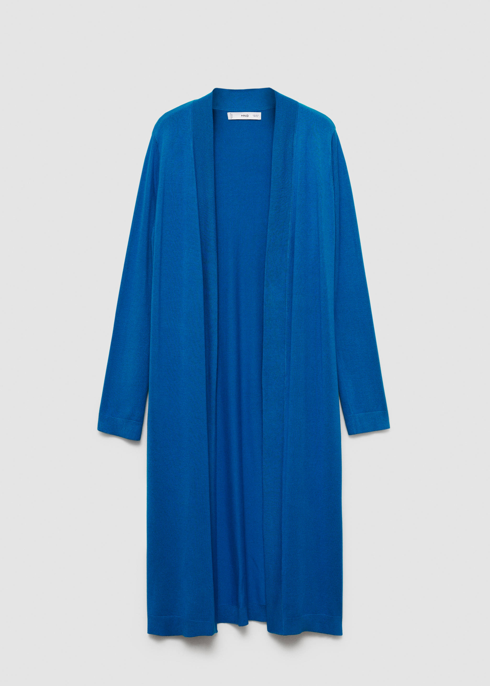 Fine knit long cardigan - Article without model