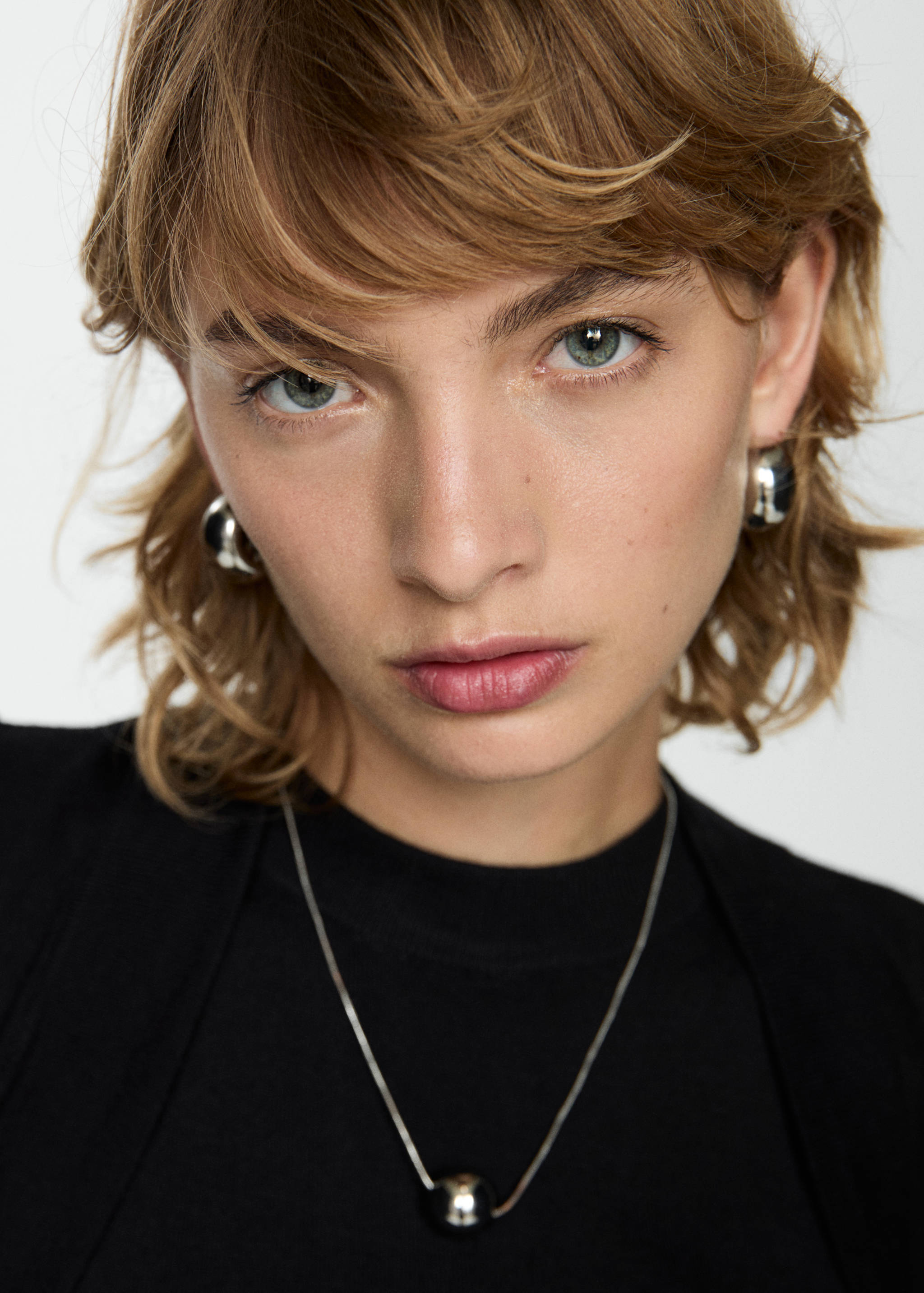 Fine knit long cardigan - Details of the article 1