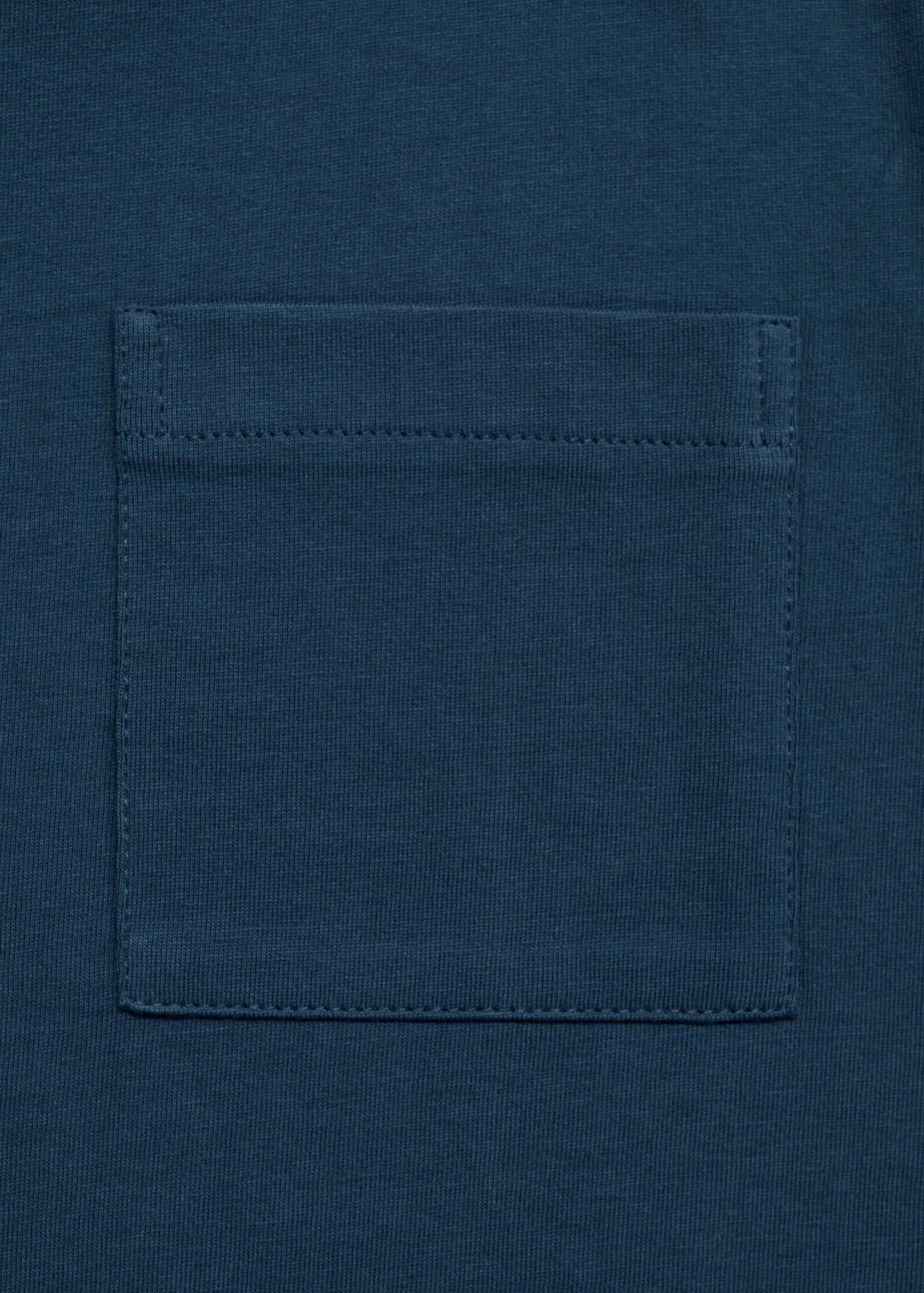 条纹棉质长款睡衣 - null