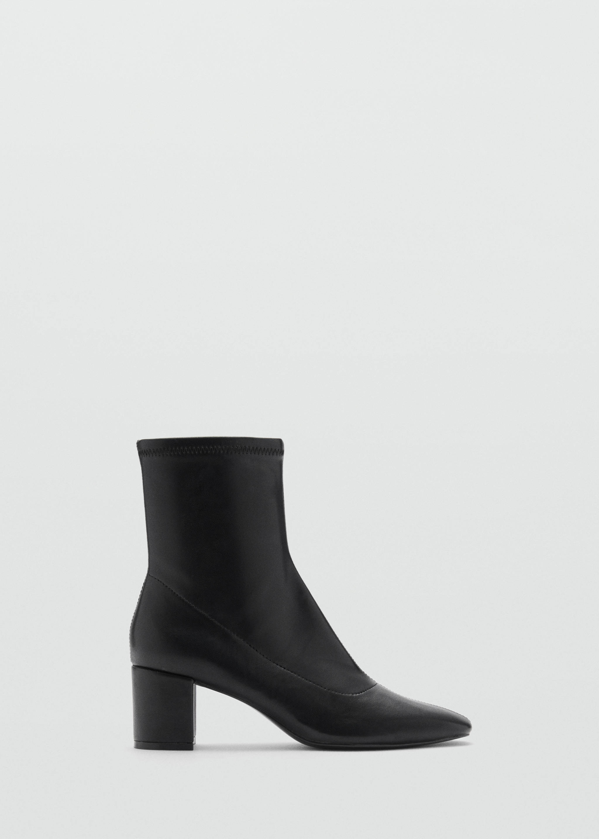 Stiefelette mit Blockabsatz - Artikel ohne Model