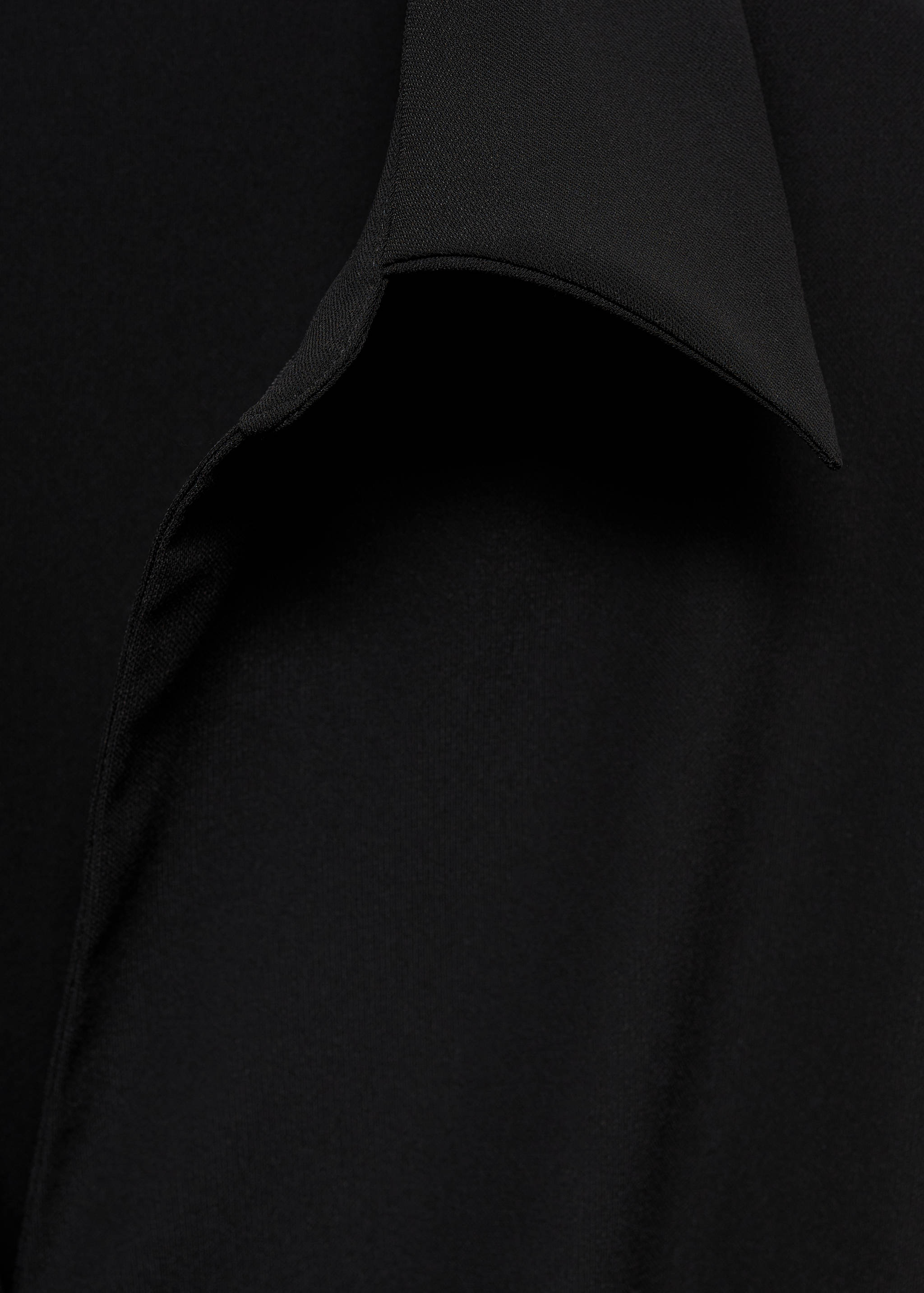 Robe cache-cœur détail plissé - Détail de l'article 8