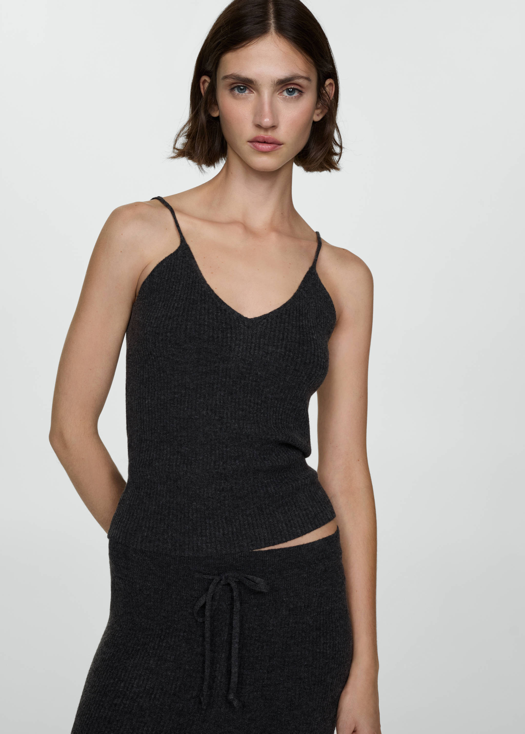 Ribbed top - Medium plane