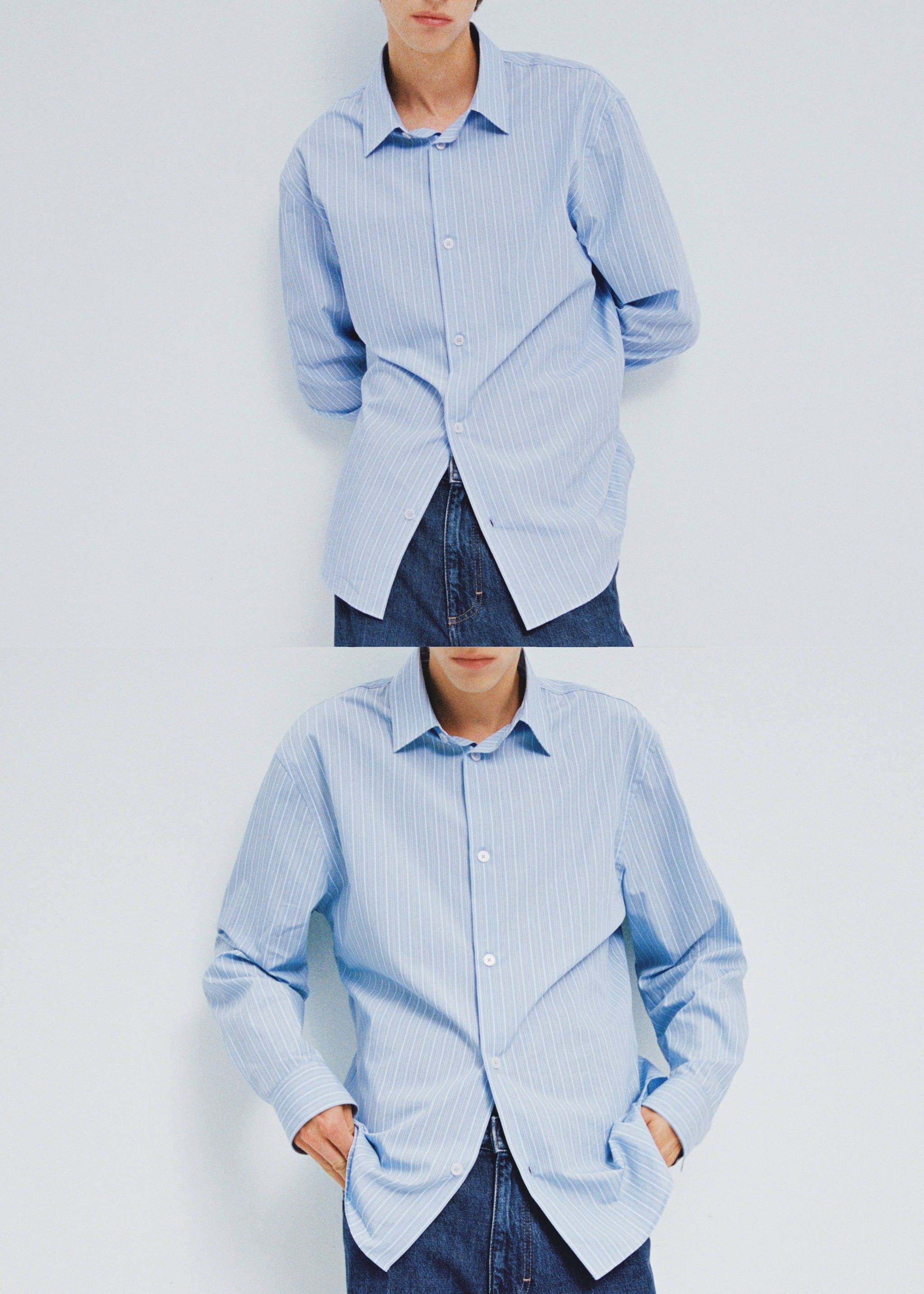 100% cotton striped shirt - Details of the article 3