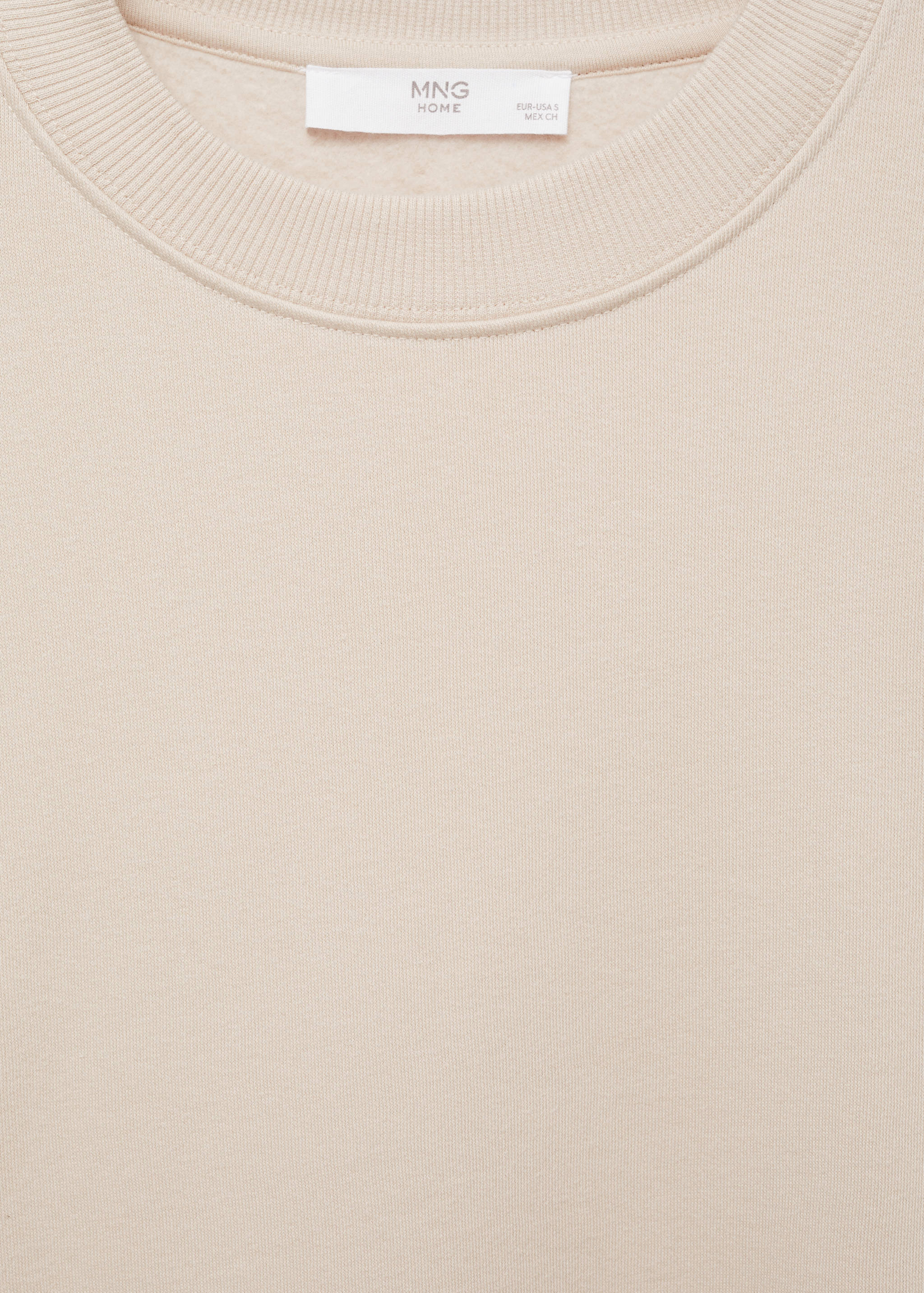 Plush cotton sweatshirt - Details of the article 8