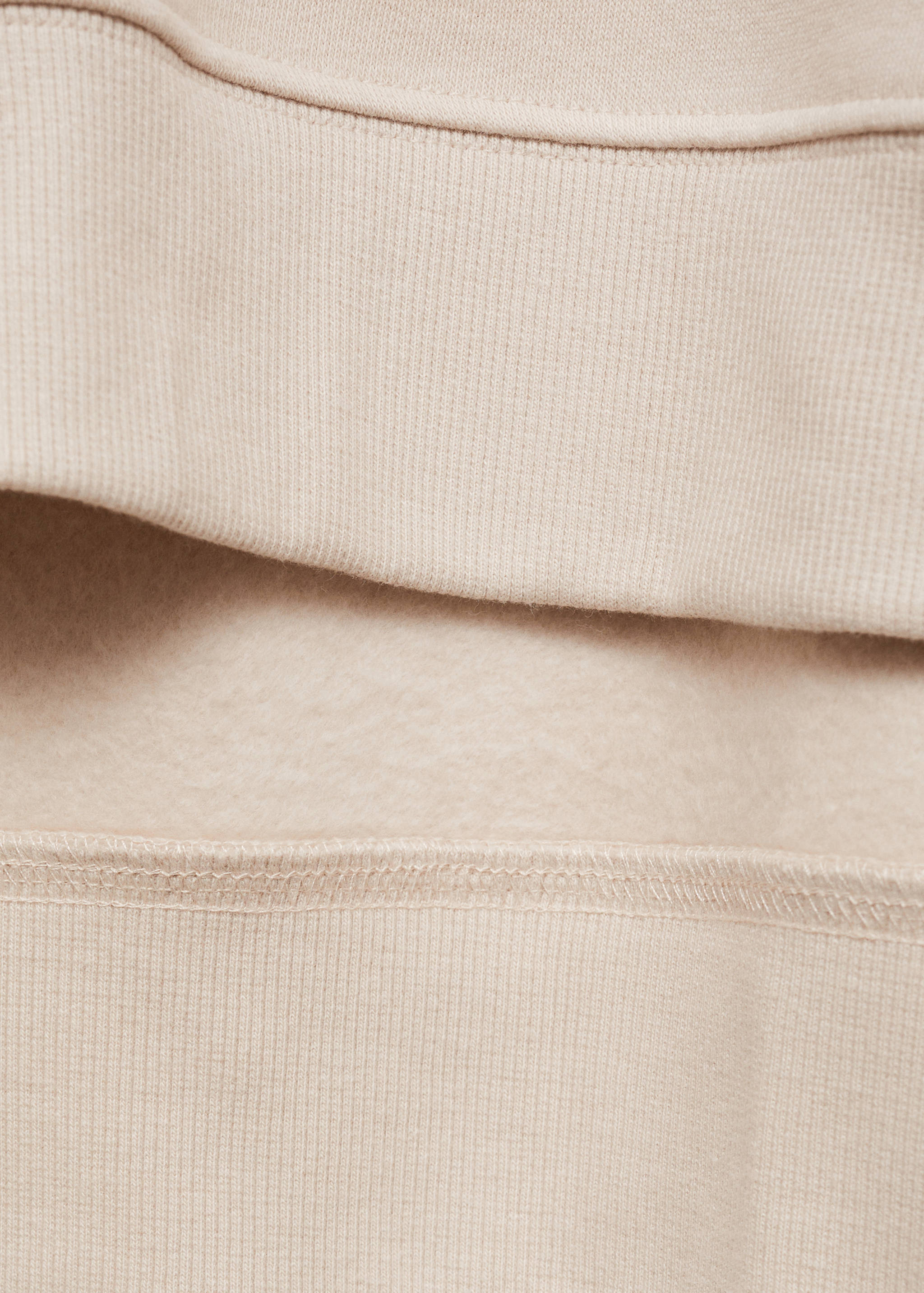 Plush cotton sweatshirt - Details of the article 0