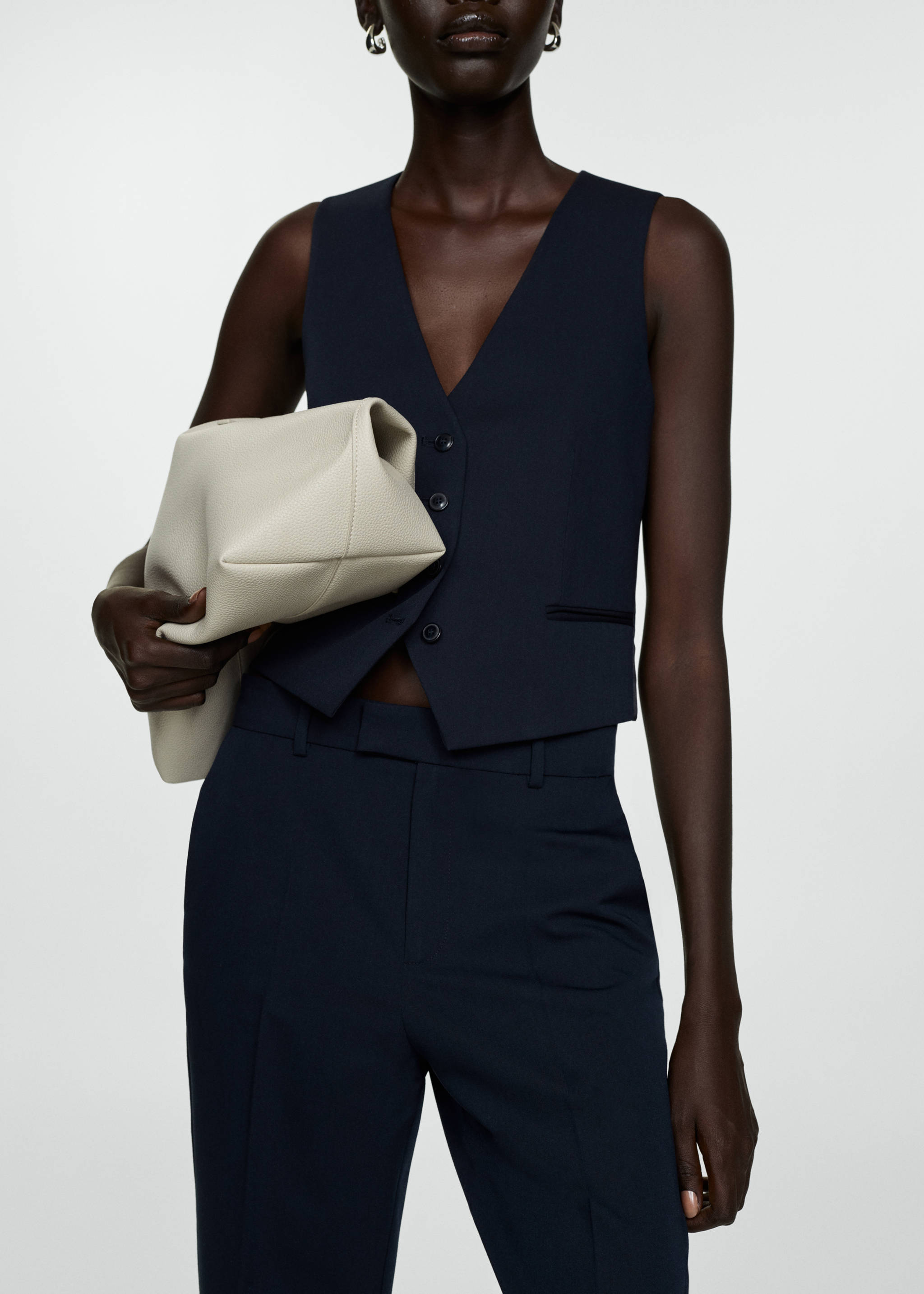 Pantalón recto traje - Detalle del artículo 1