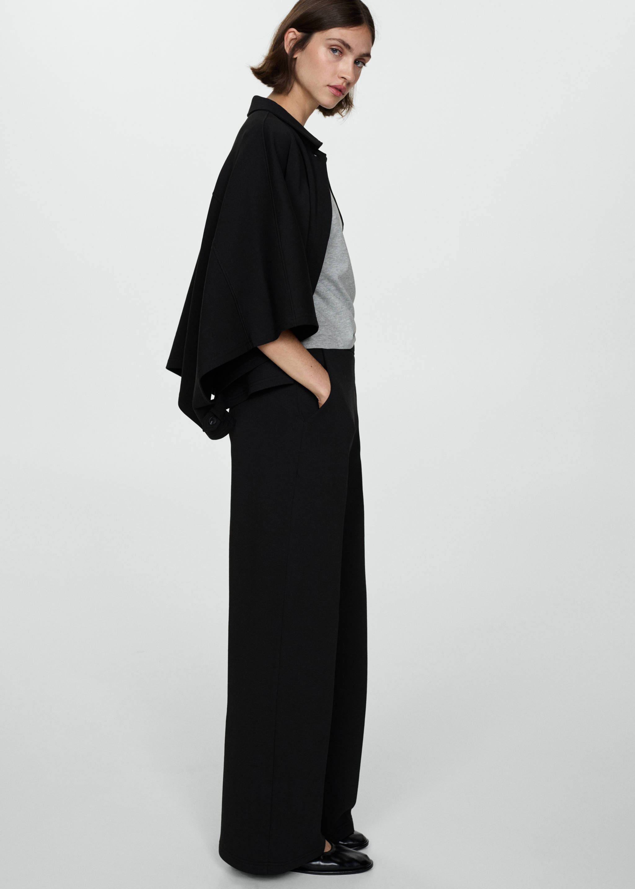 Pantalón recto fluido - Detalle del artículo 2