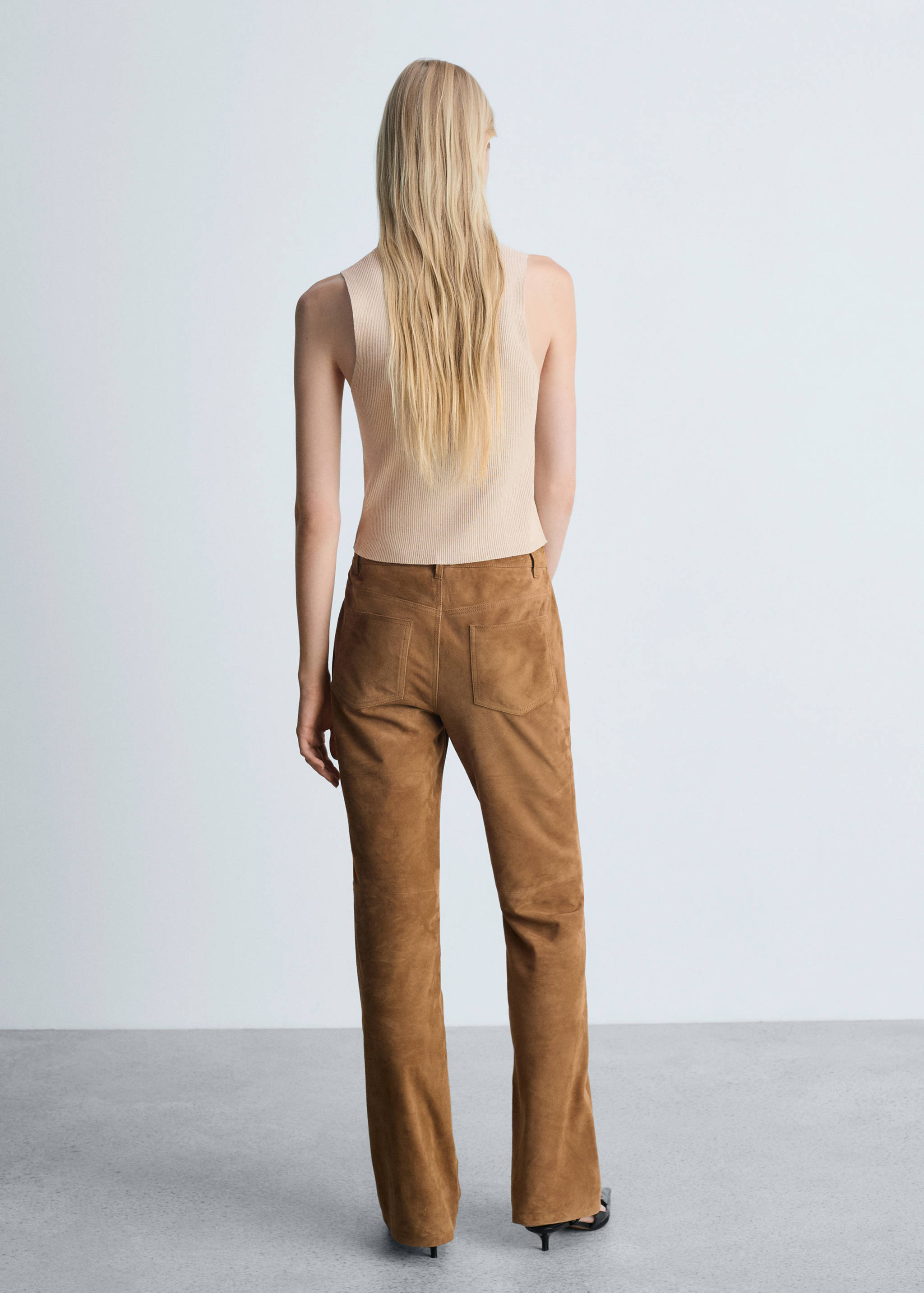 Top côtelé boutons - Verso de l’article