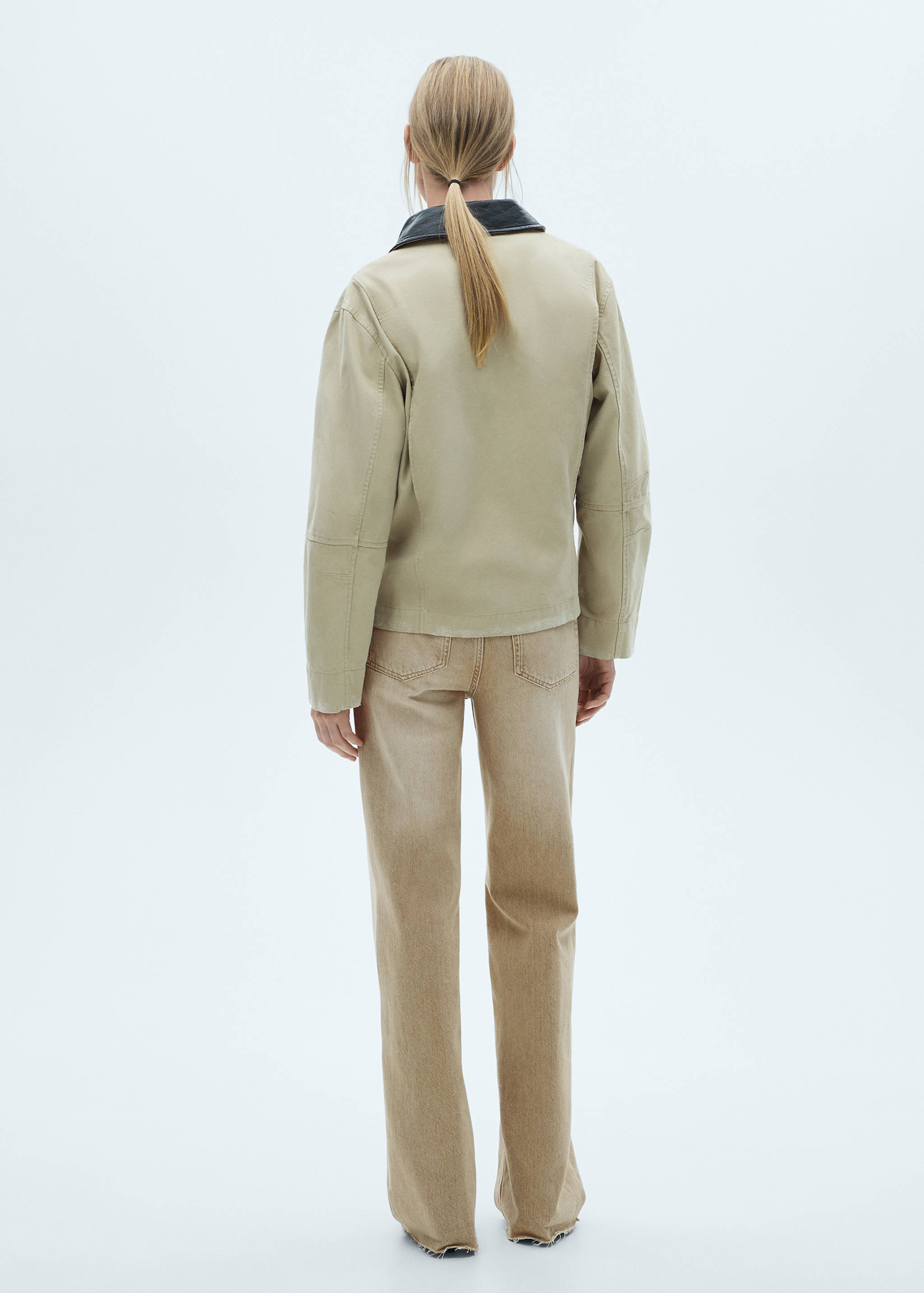 Danila high-waisted wide leg jeans - Reverse of the article